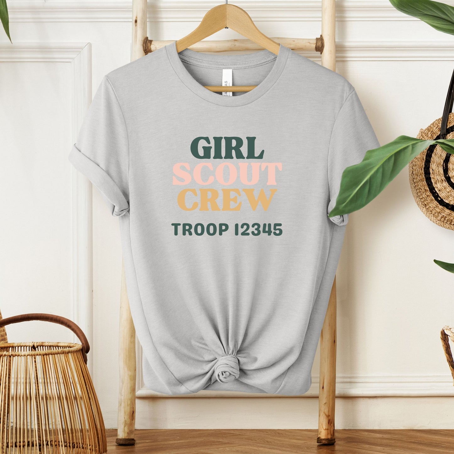 Girl Scout Crew Customizable Troop Adult/Youth Tee