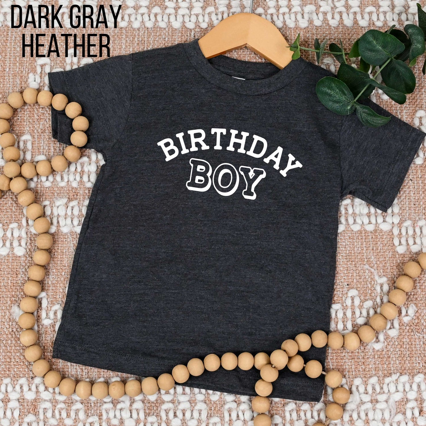 Birthday Boy Youth Toddler Infant Short Sleeve Tee