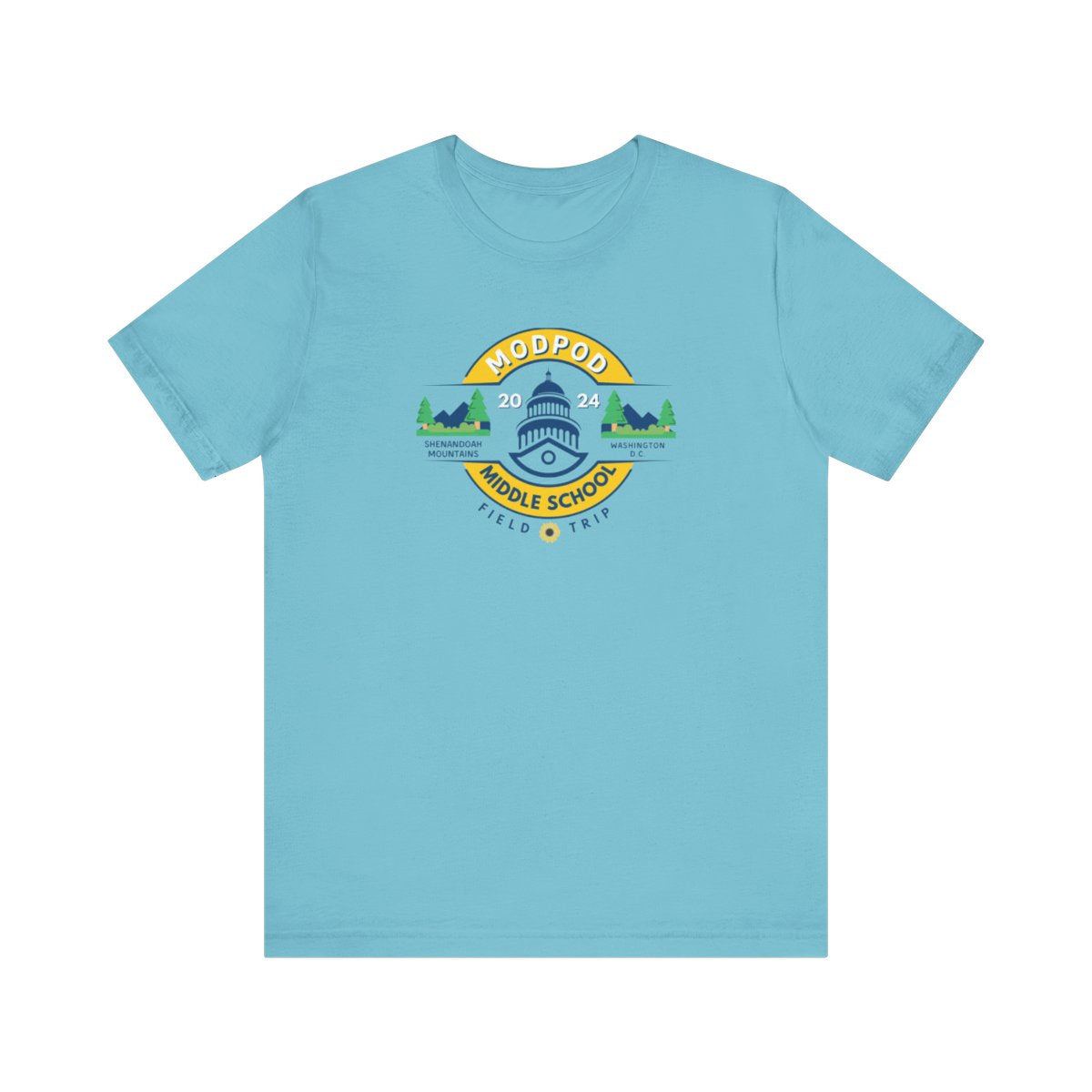 Modern Schoolhouse 2024 Middle School Field Trip Adult/Kid Tee