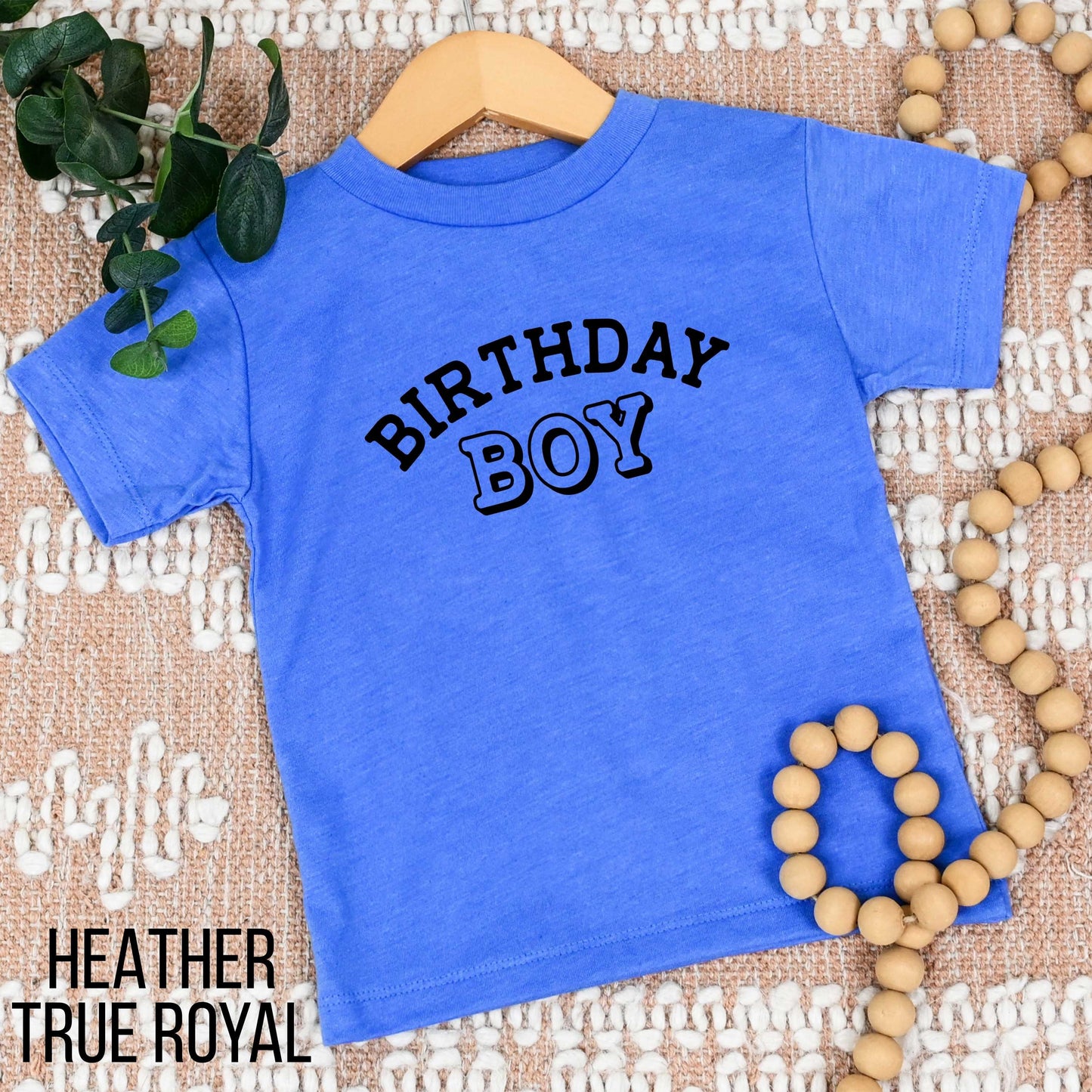 Birthday Boy Youth Toddler Infant Short Sleeve Tee