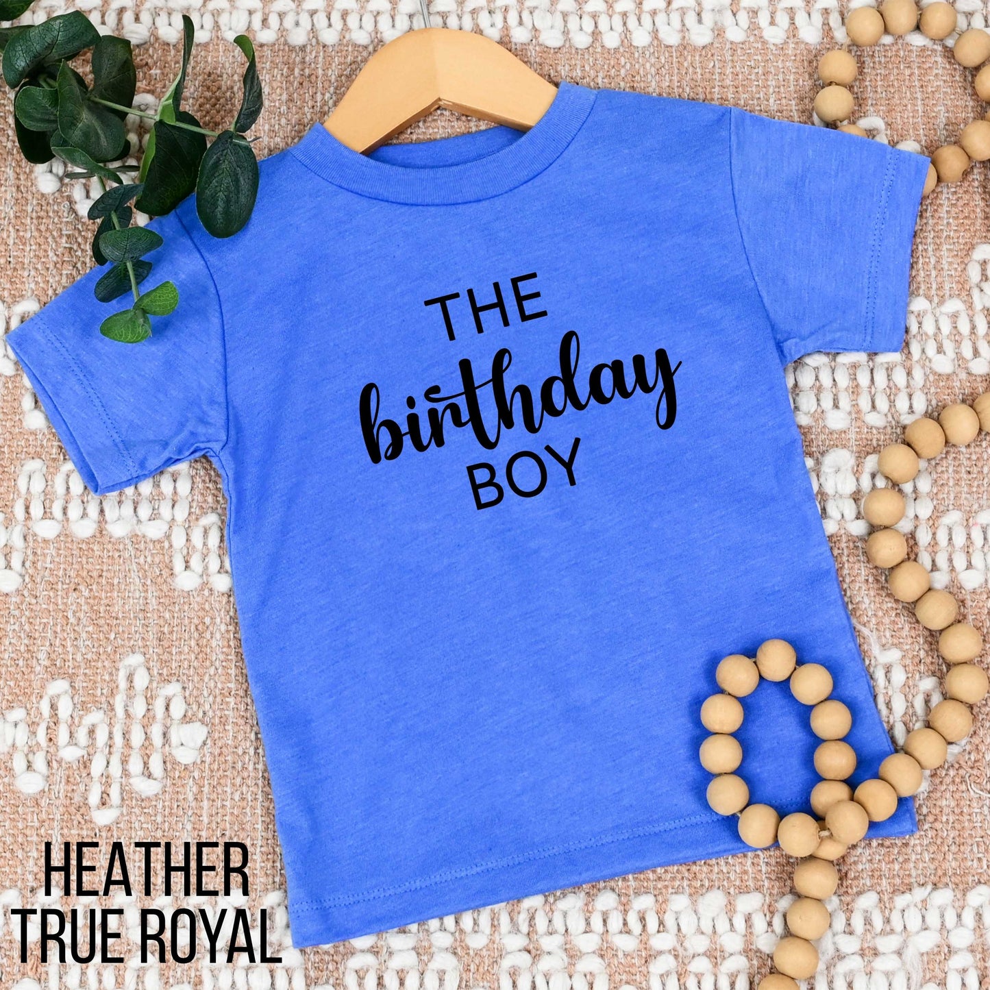 Birthday Boy Youth Toddler Infant Short Sleeve Tee