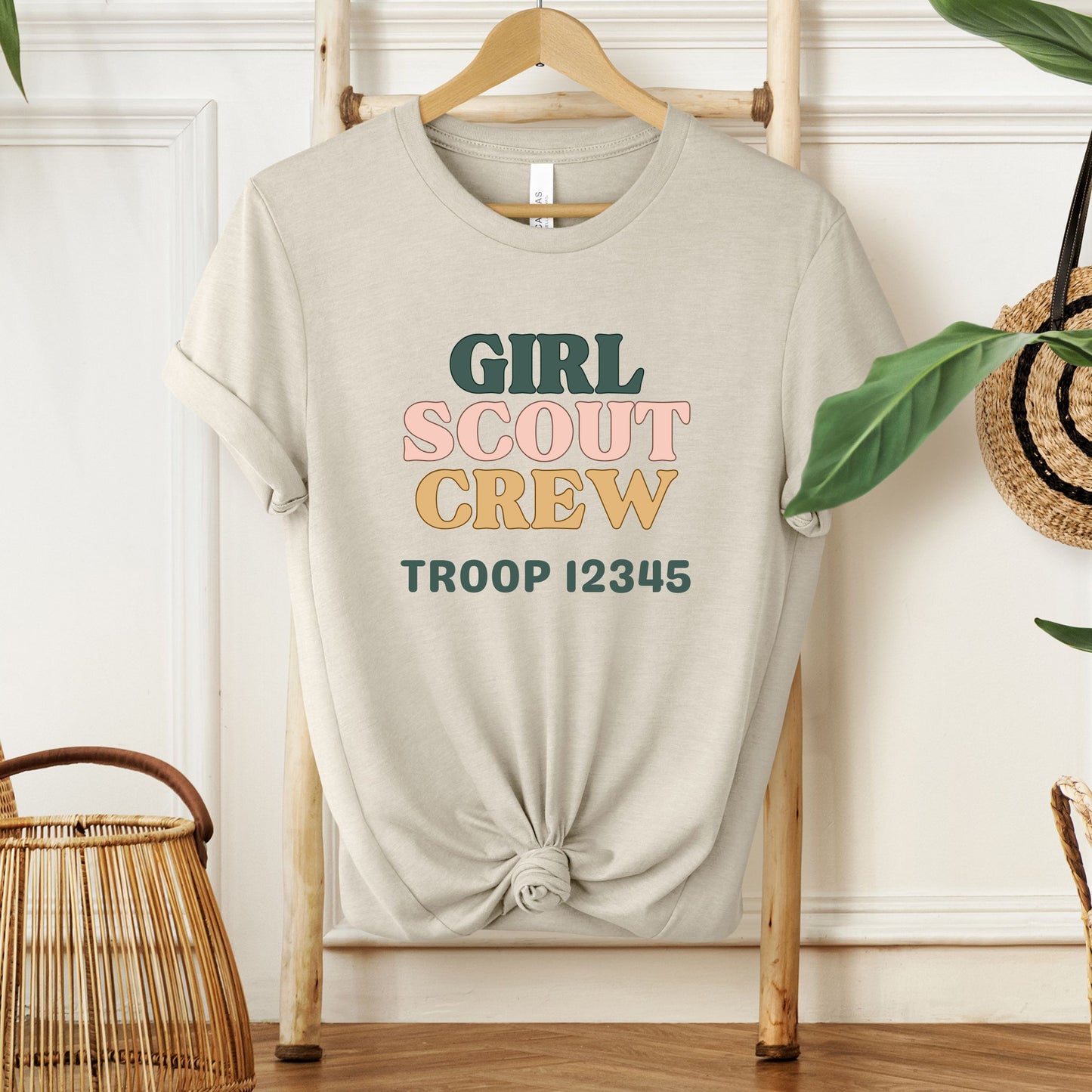 Girl Scout Crew Customizable Troop Adult/Youth Tee