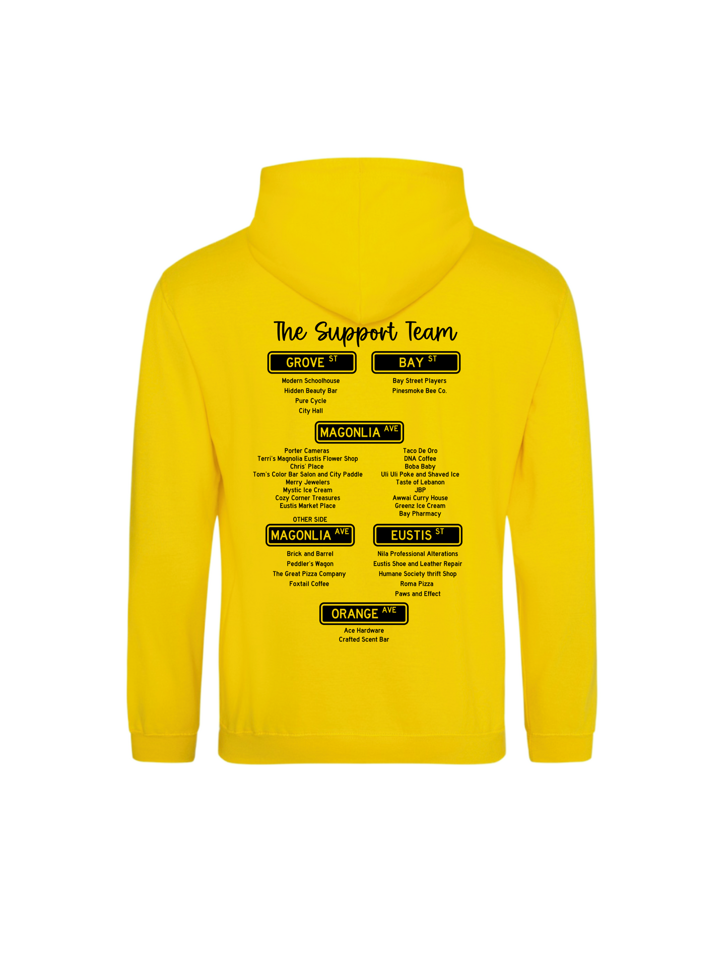 Modern Schoolhouse 2025 Community Support Adult Hoodie