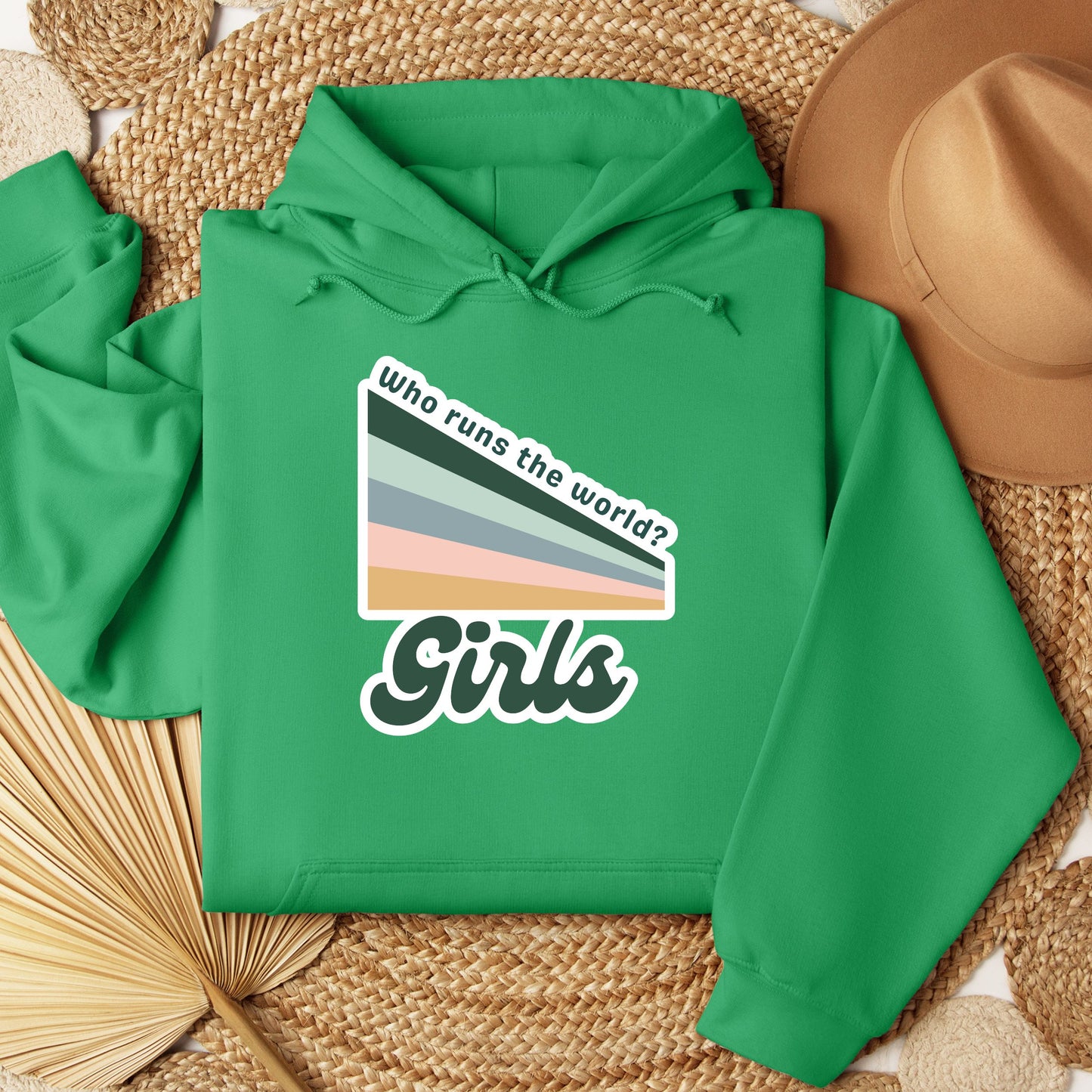 Who Runs the World Girl Scout Youth/Adult Hoodie