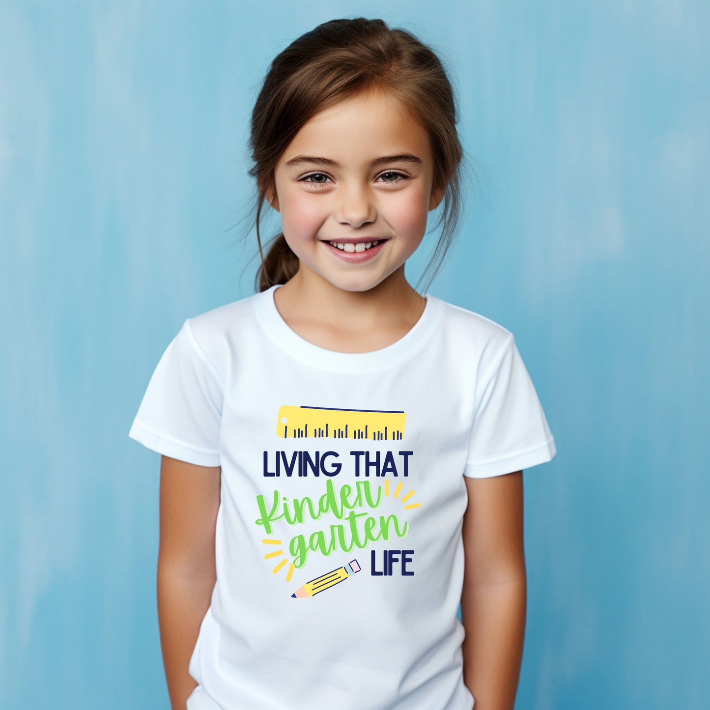 Livin' Life Customizable Grade Short Sleeve Youth and Adult Tee