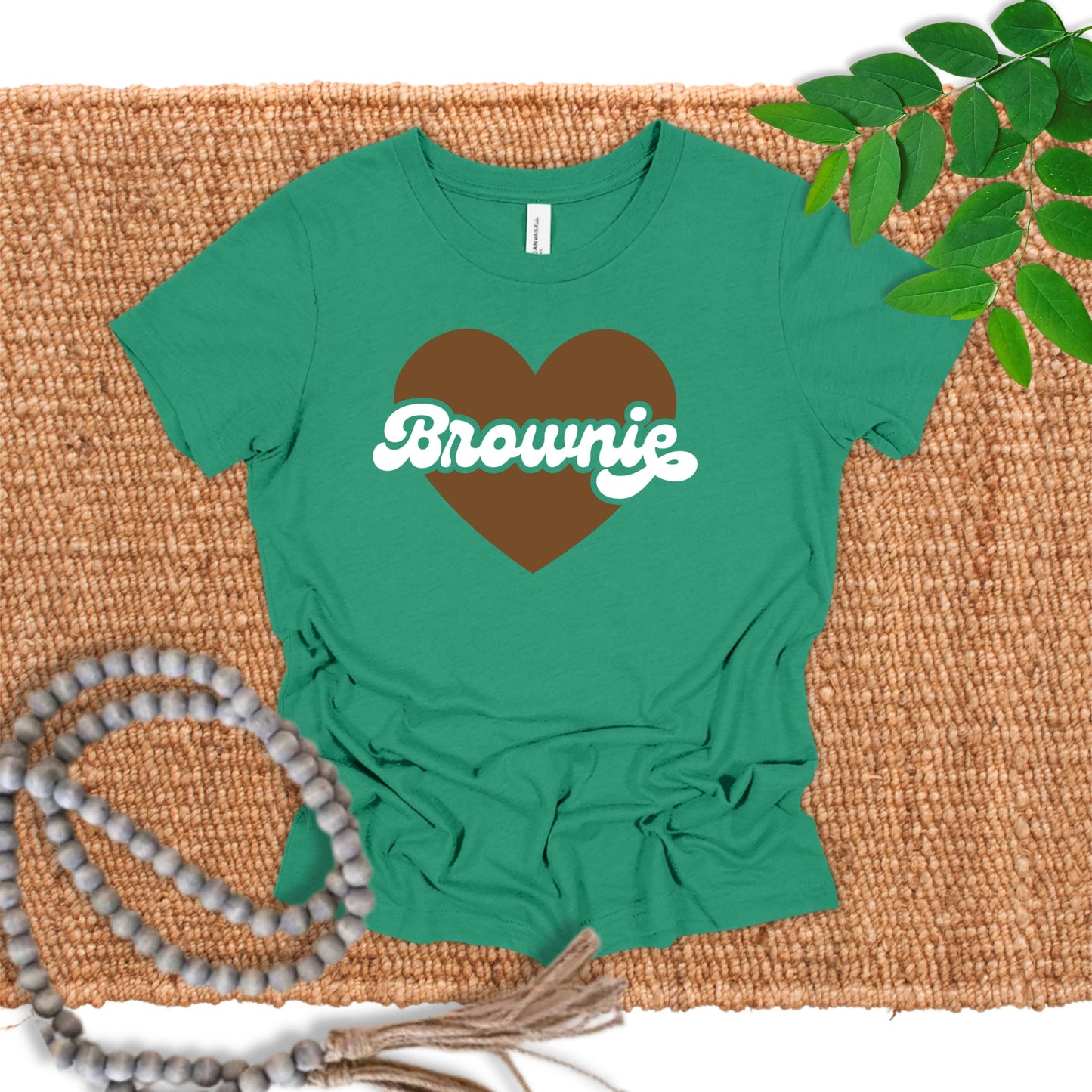 Girl Scout Brownie Heart Youth Tee