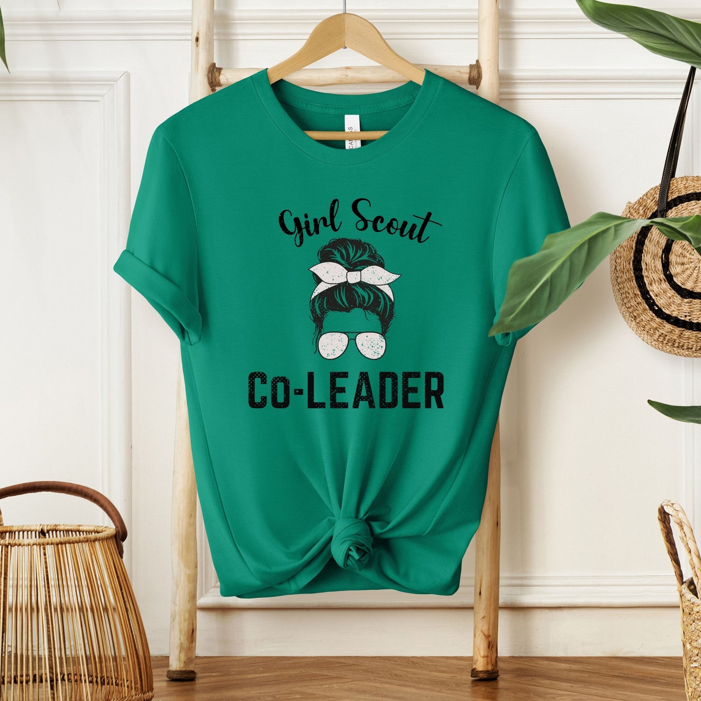 Distressed Girl Scout Co Leader Adult/Youth Tee