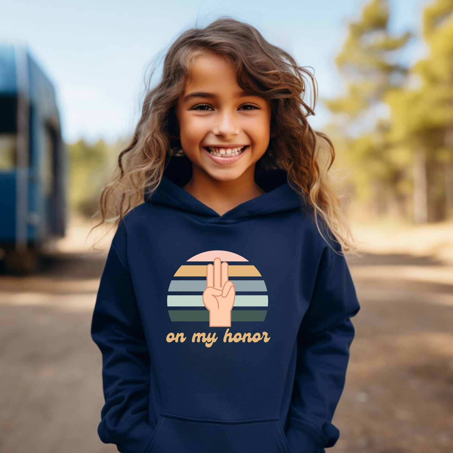 On my Honor Girl Scout Youth/Adult Hoodie