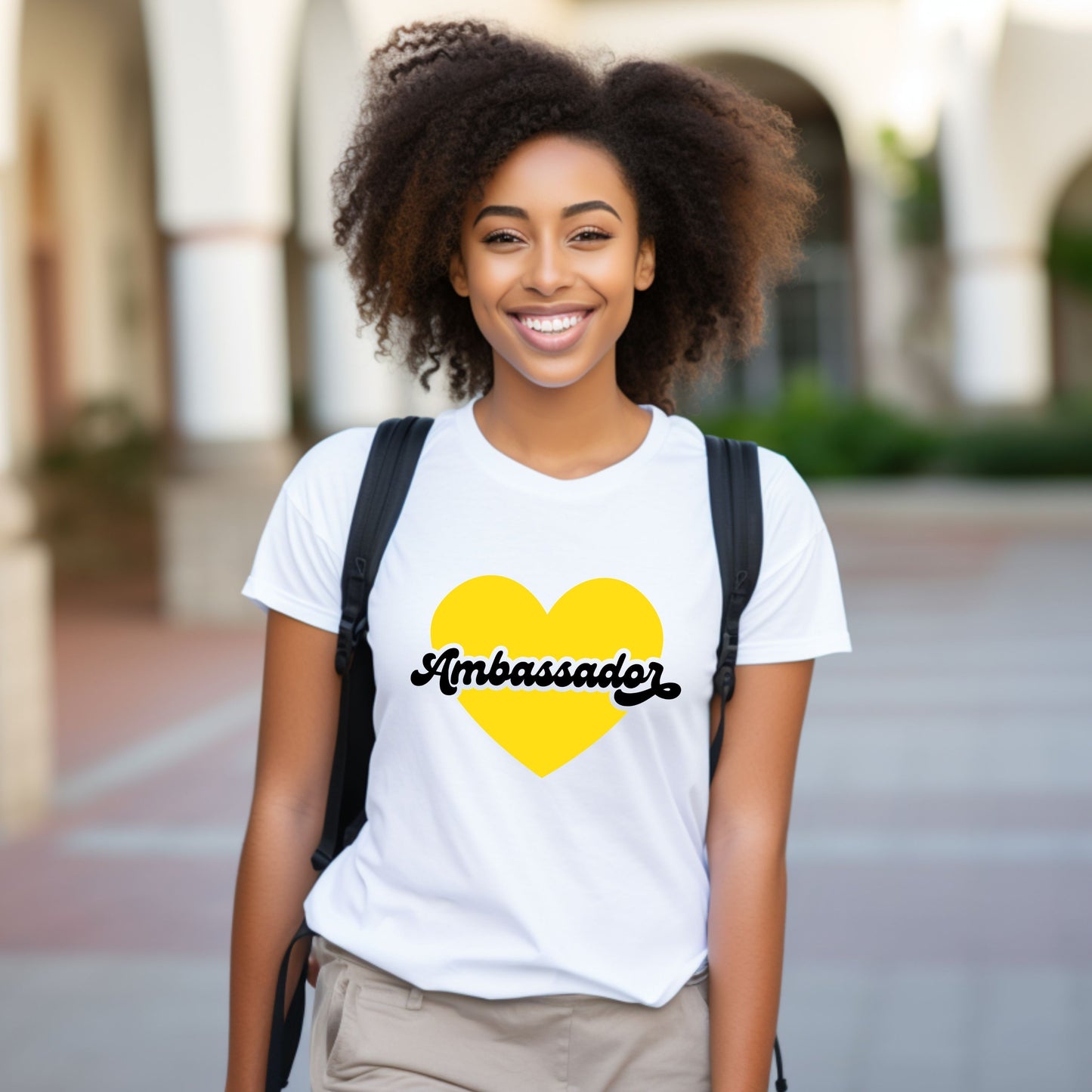 Girl Scout Ambassador Heart Youth Tee