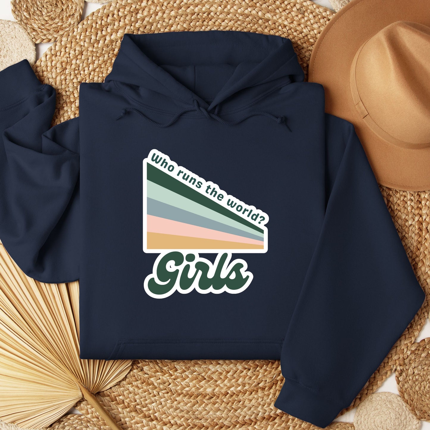 Who Runs the World Girl Scout Youth/Adult Hoodie