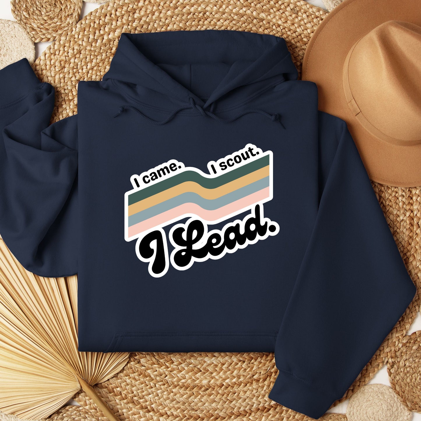 I Came I Scout I Lead Girl Scout Youth/Adult Hoodie