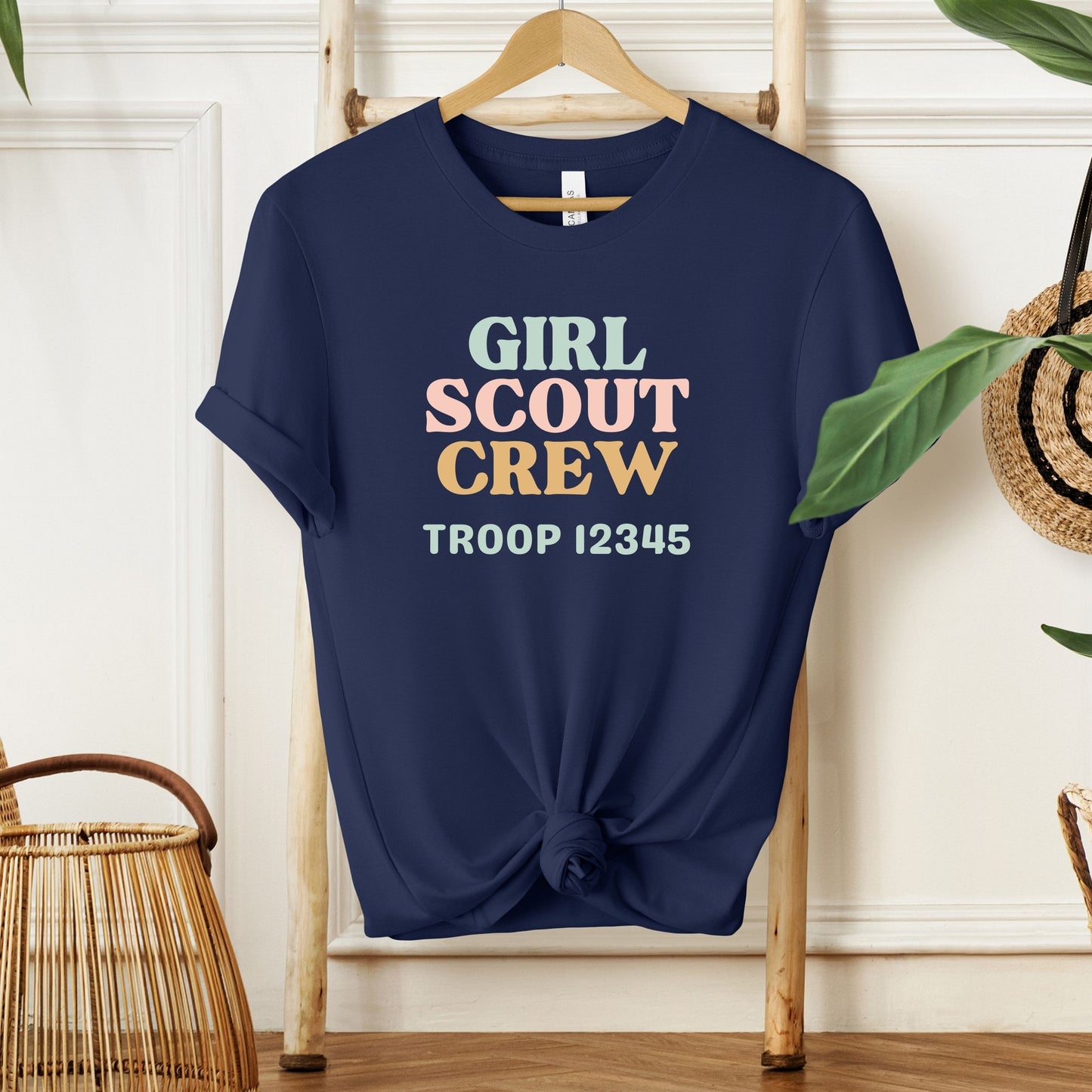 Girl Scout Crew Customizable Troop Adult/Youth Tee