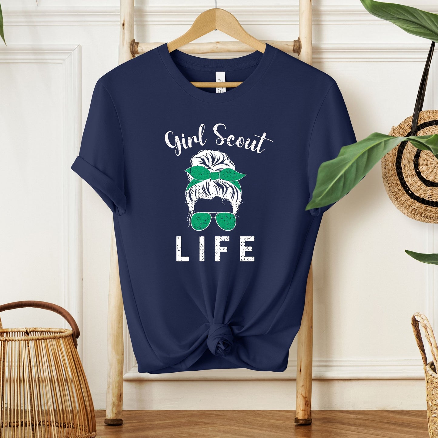 Distressed Girl Scout Life Adult/Youth Tee