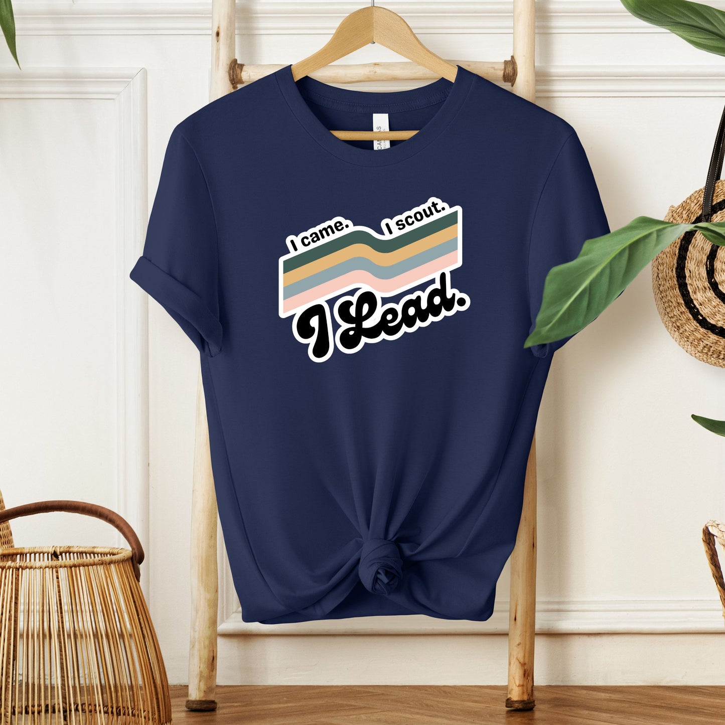 I Came I Scout I Lead Girl Scout Adult/Youth Tee