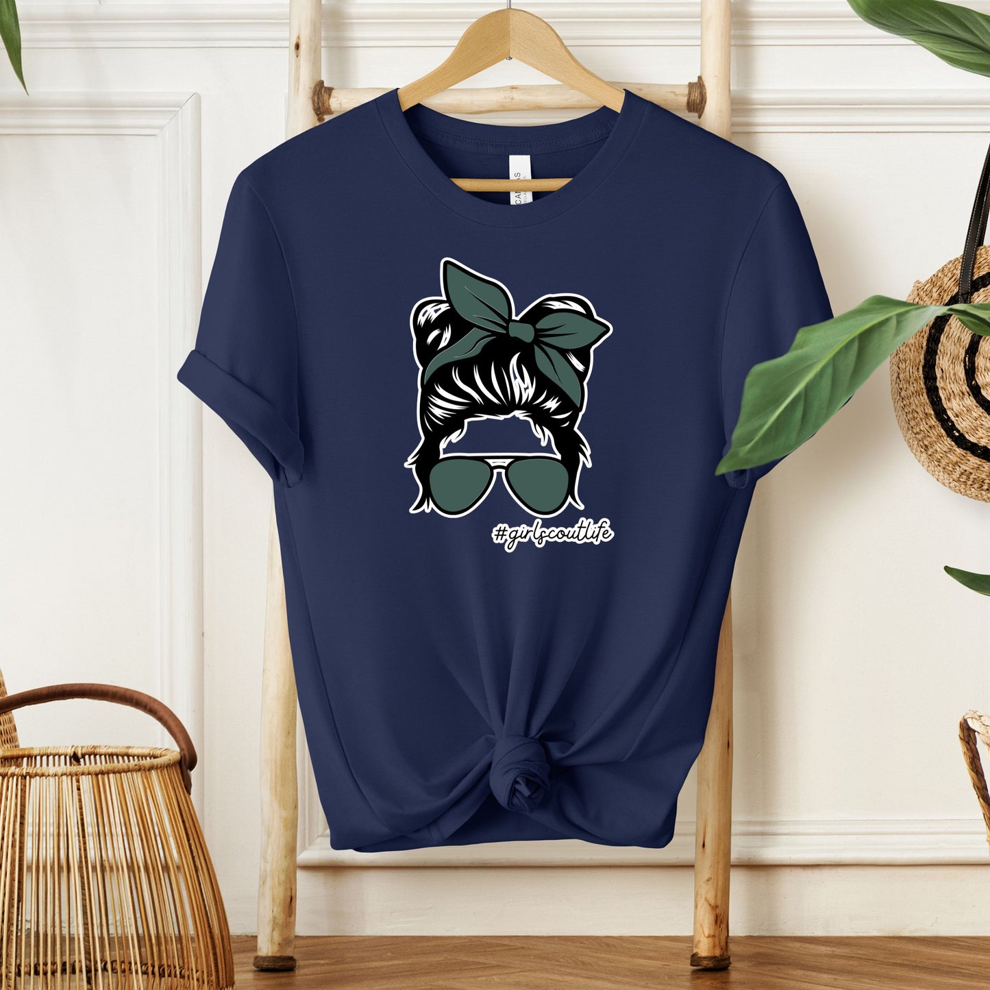 Girl Scout Messy Bun Adult/Youth Tee