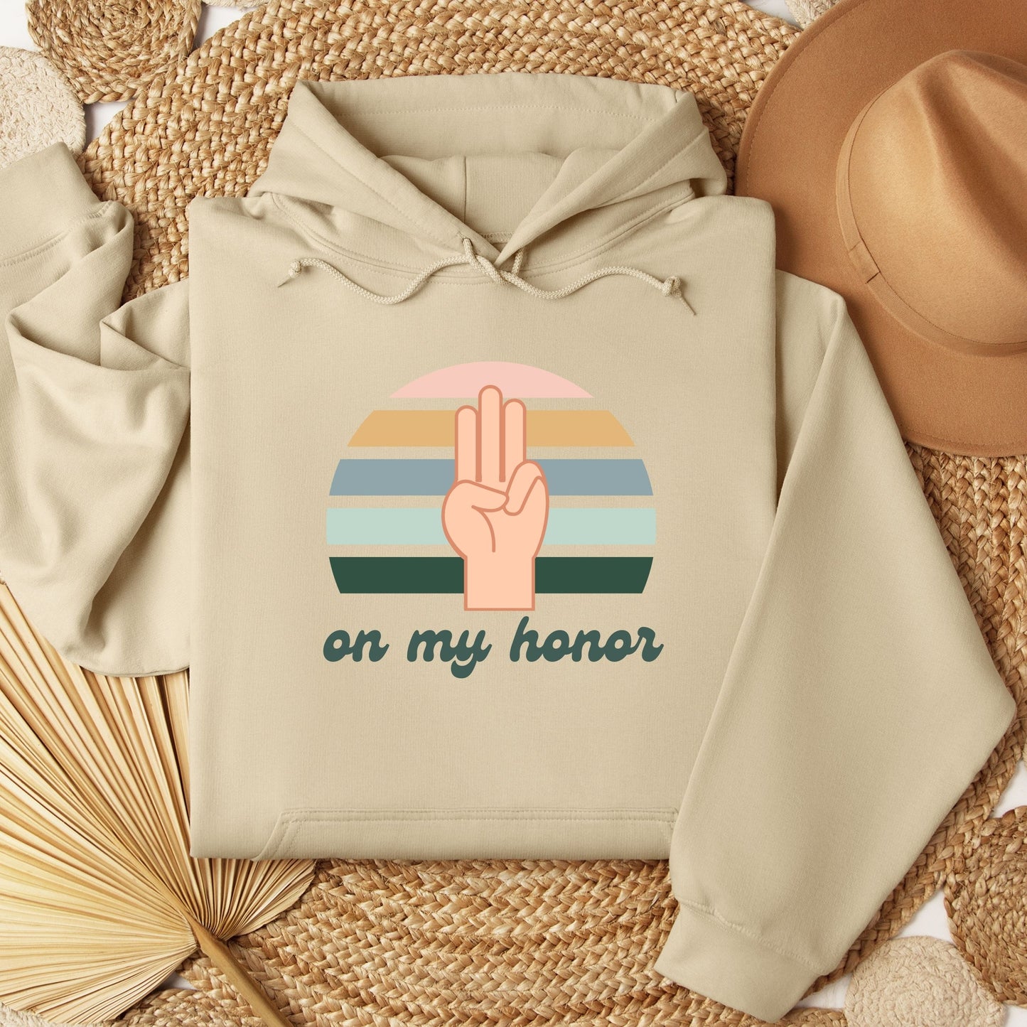 On my Honor Girl Scout Youth/Adult Hoodie