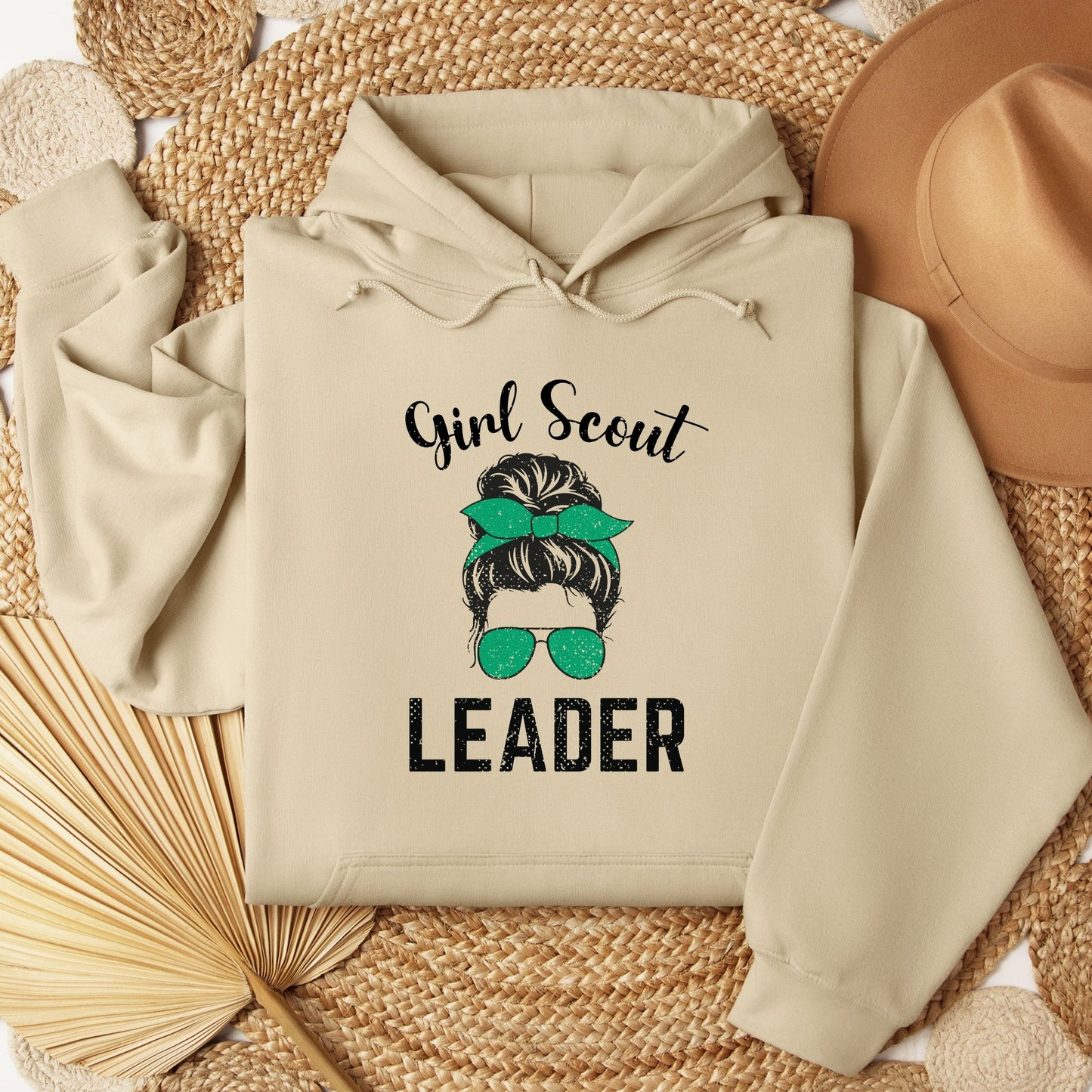 Distressed Girl Scout Leader Youth/Adult Hoodie
