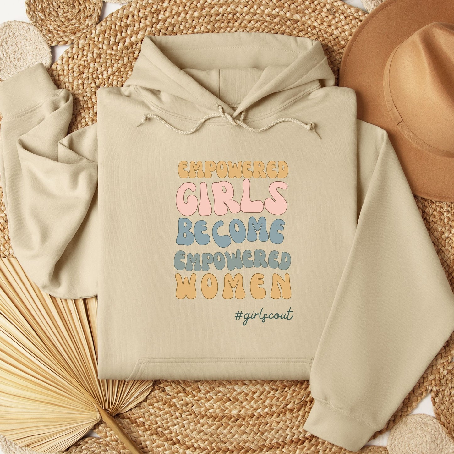 Empowered Girls Become Empowered Women Girl Scout Youth/Adult Hoodie