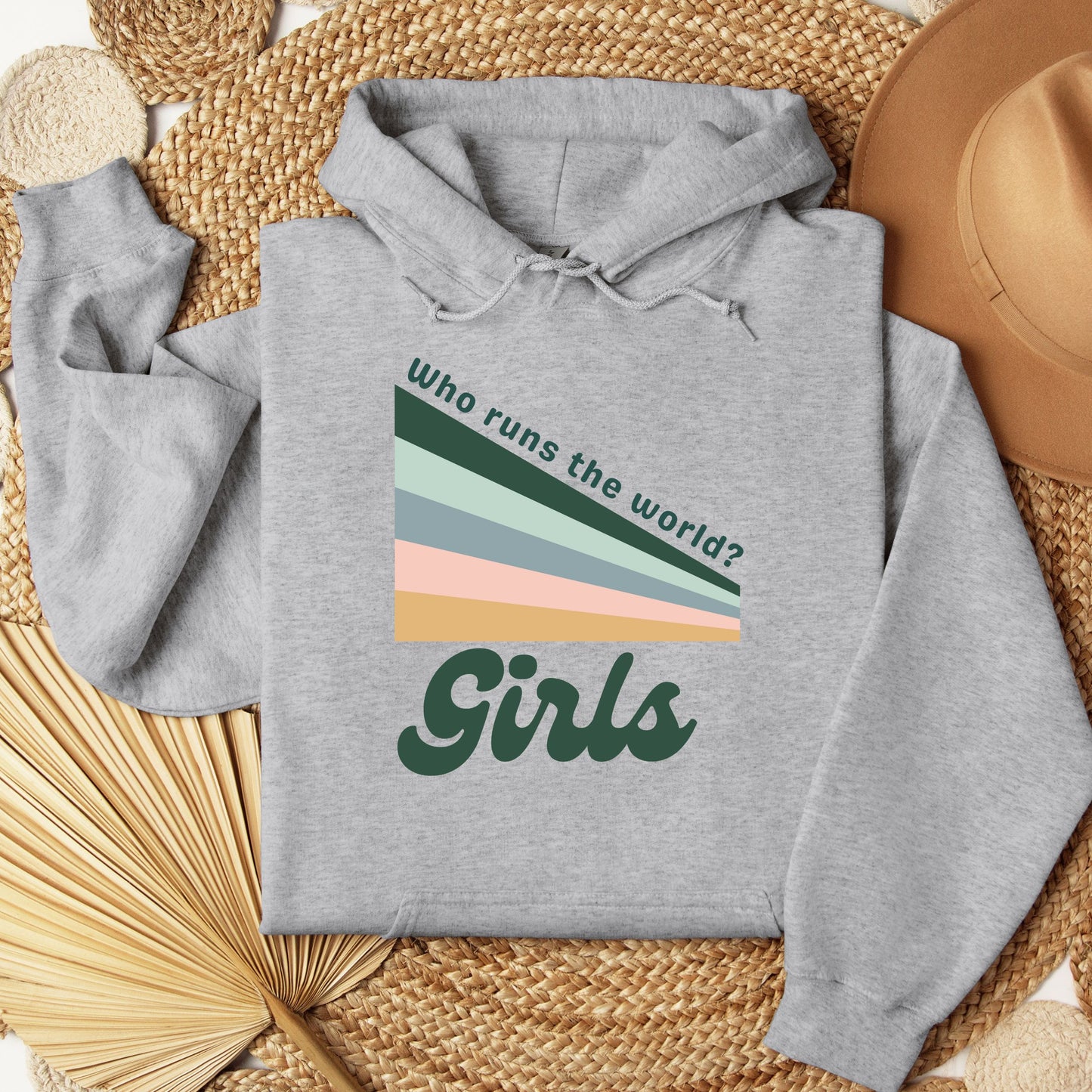 Who Runs the World Girl Scout Youth/Adult Hoodie