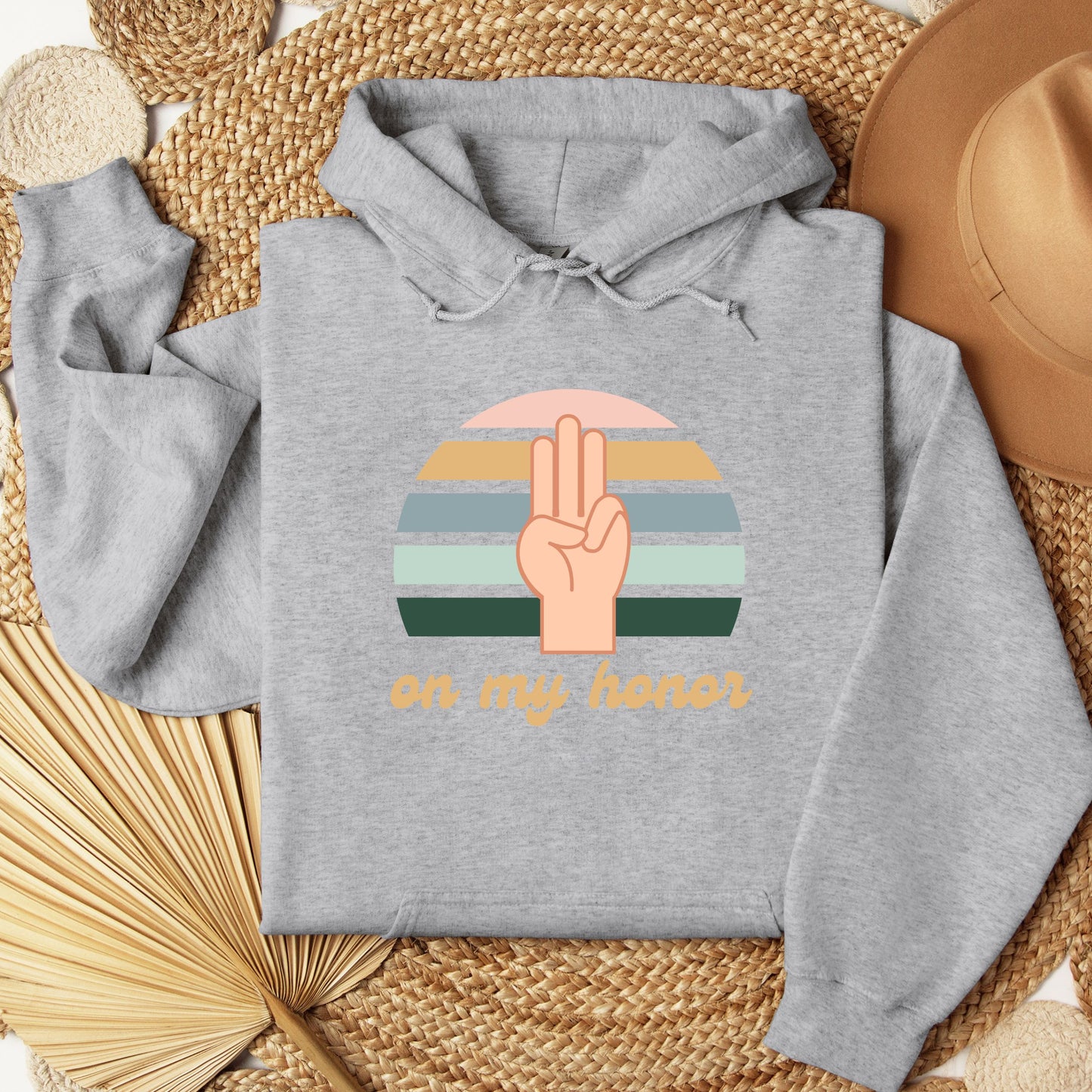 On my Honor Girl Scout Youth/Adult Hoodie