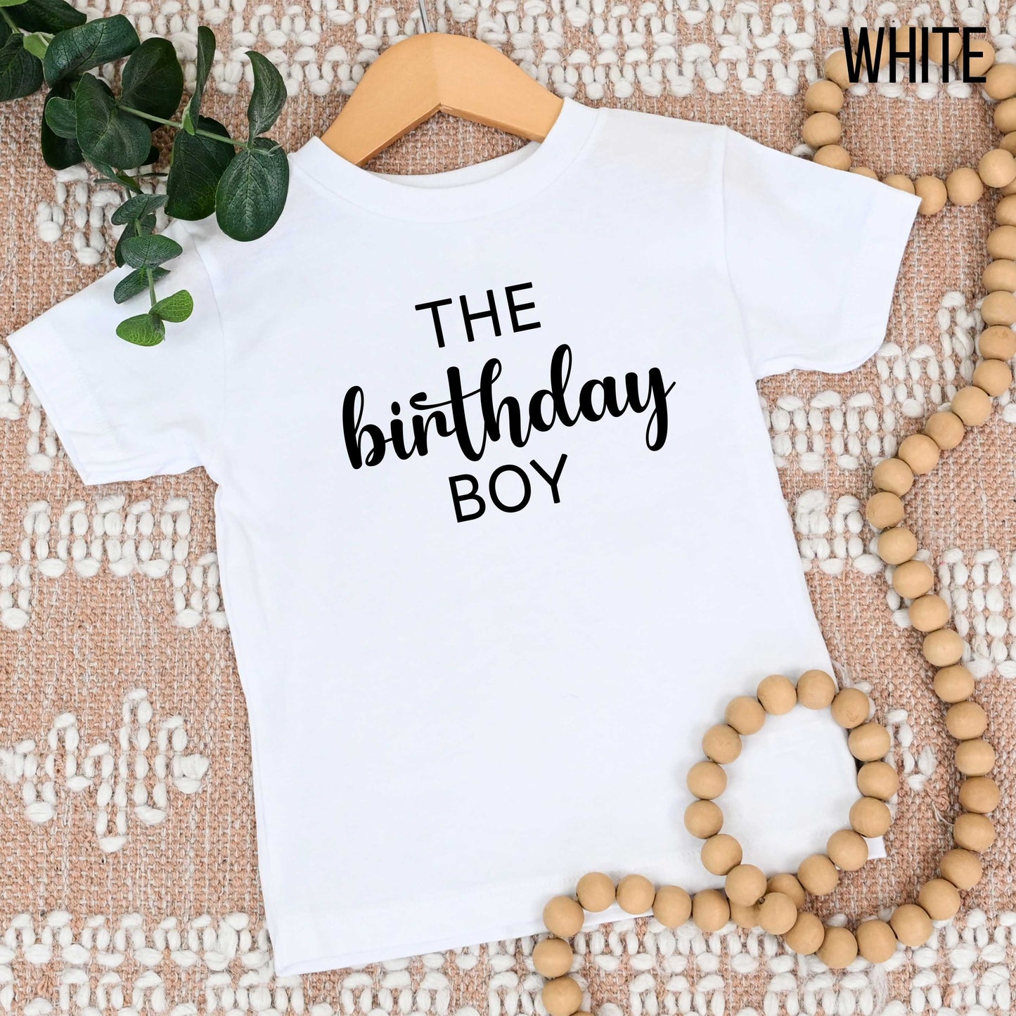 Birthday Boy Youth Toddler Infant Short Sleeve Tee