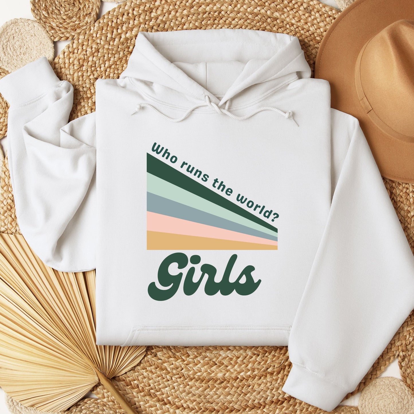 Who Runs the World Girl Scout Youth/Adult Hoodie