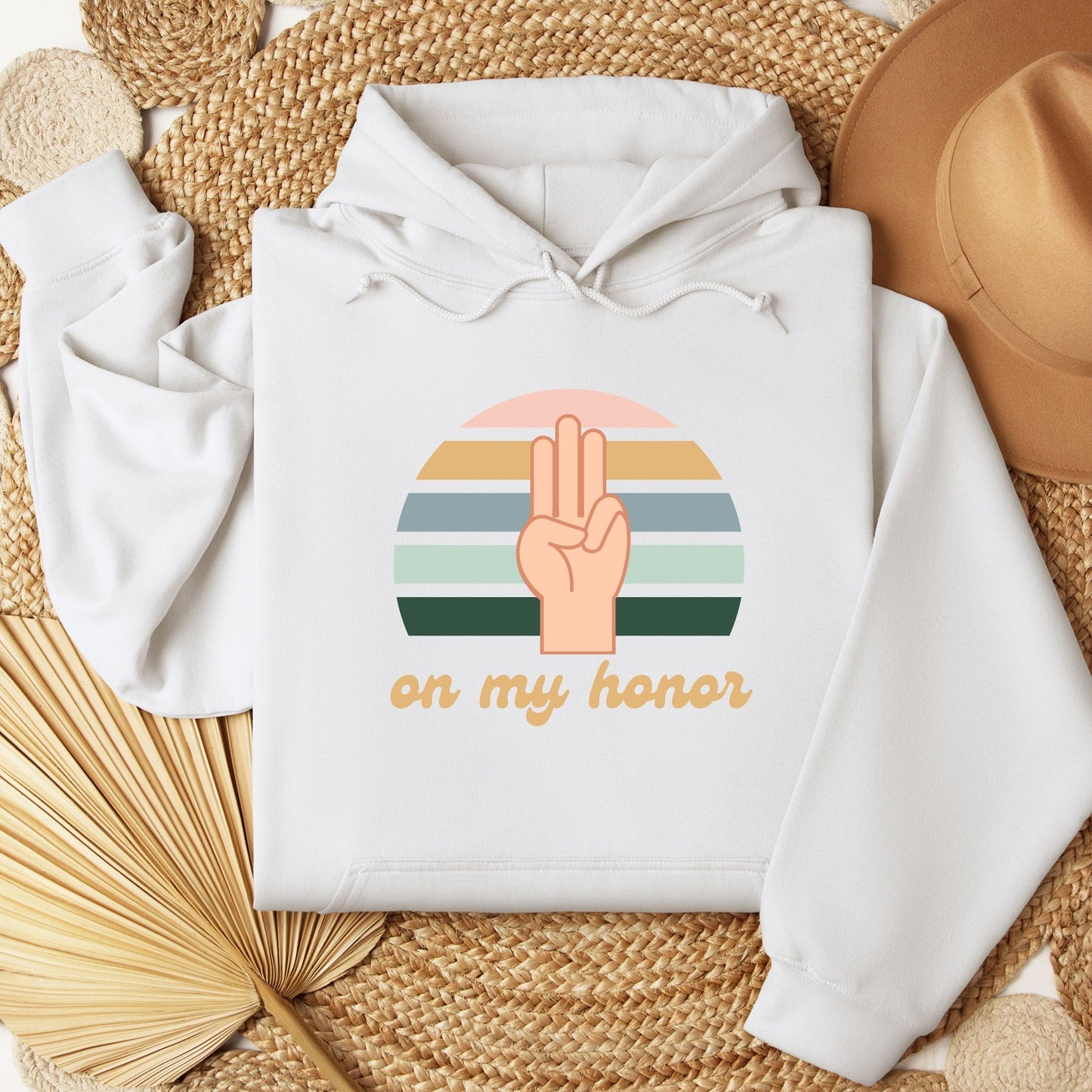 On my Honor Girl Scout Youth/Adult Hoodie