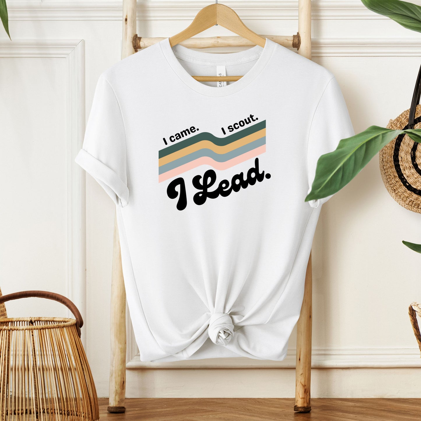 I Came I Scout I Lead Girl Scout Adult/Youth Tee