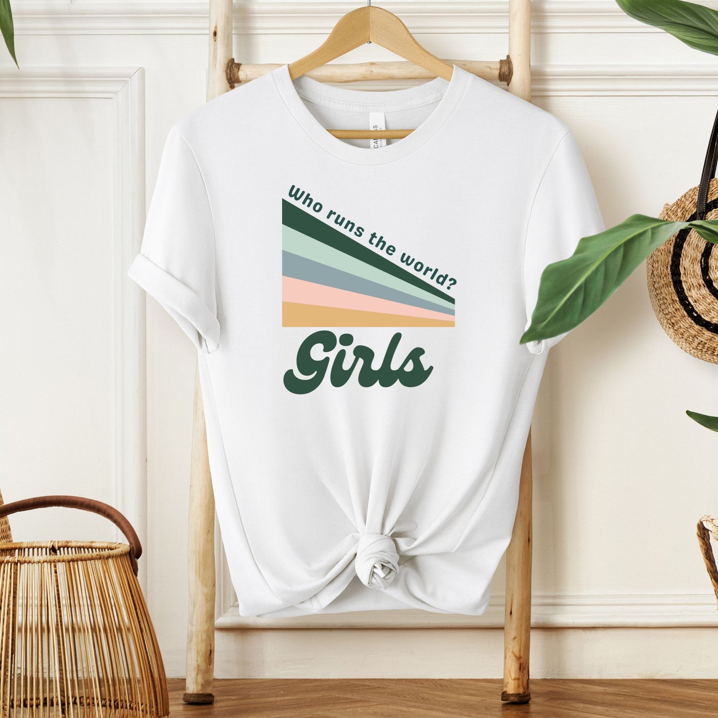 Who Runs the World Girl Scout Adult/Youth Tee