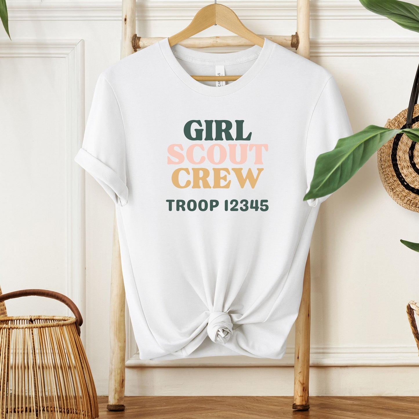 Girl Scout Crew Customizable Troop Adult/Youth Tee