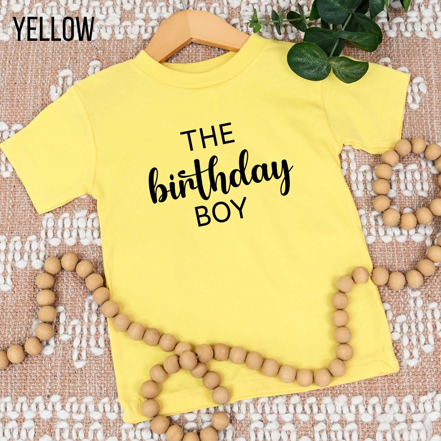 Birthday Boy Youth Toddler Infant Short Sleeve Tee