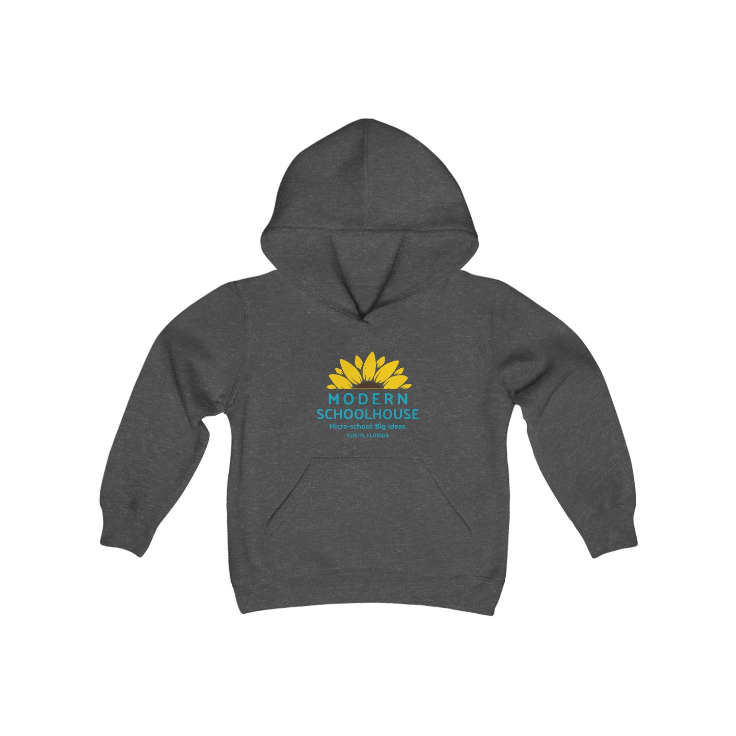 Modern Schoolhouse Youth Hooded Sweatshirt