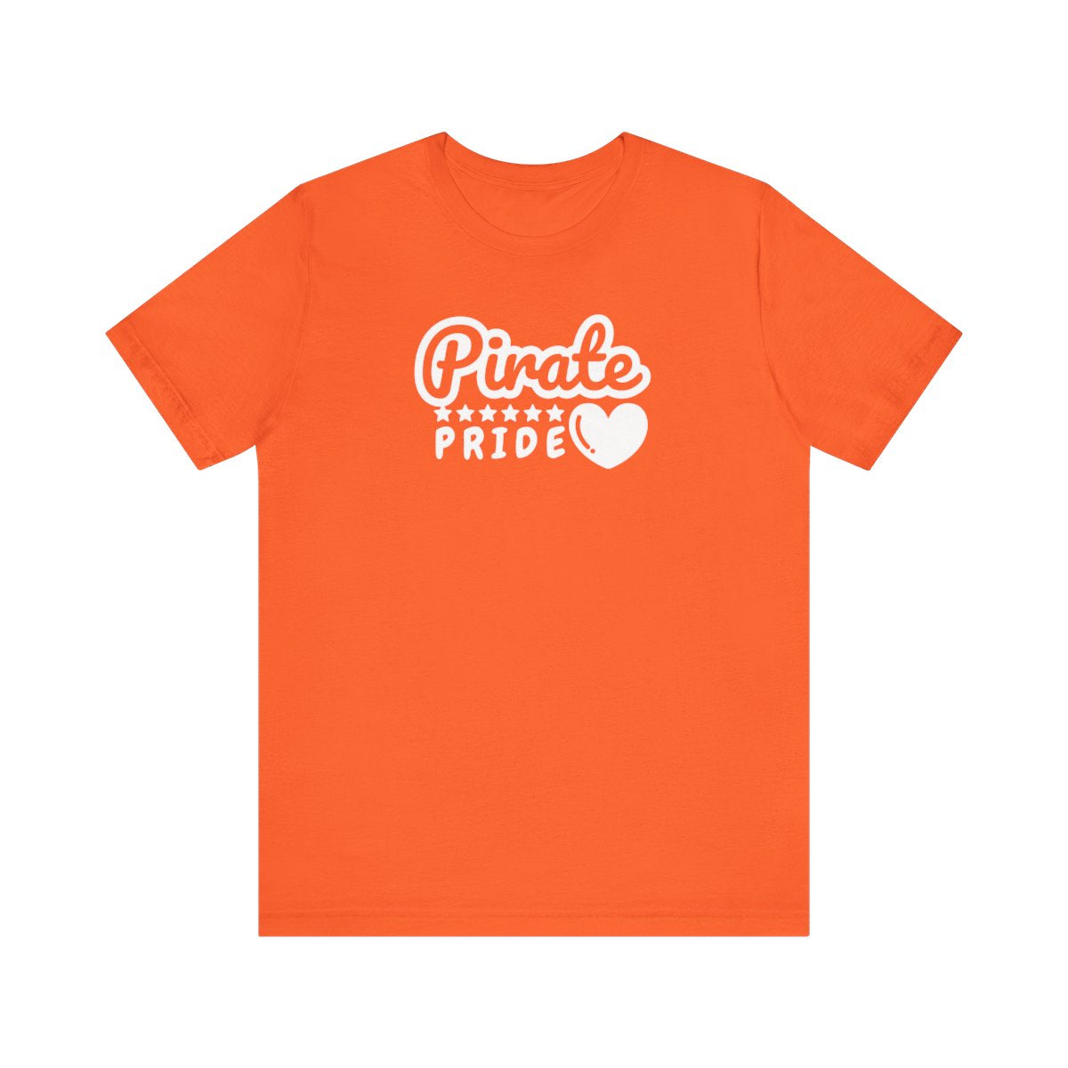 Team School Pride Pirate Heart Tee