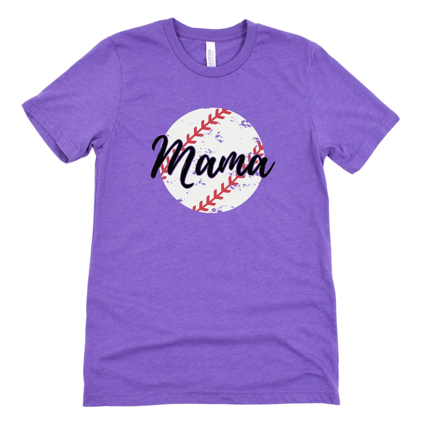 Baseball Mama Sports Vintage Style Shirt