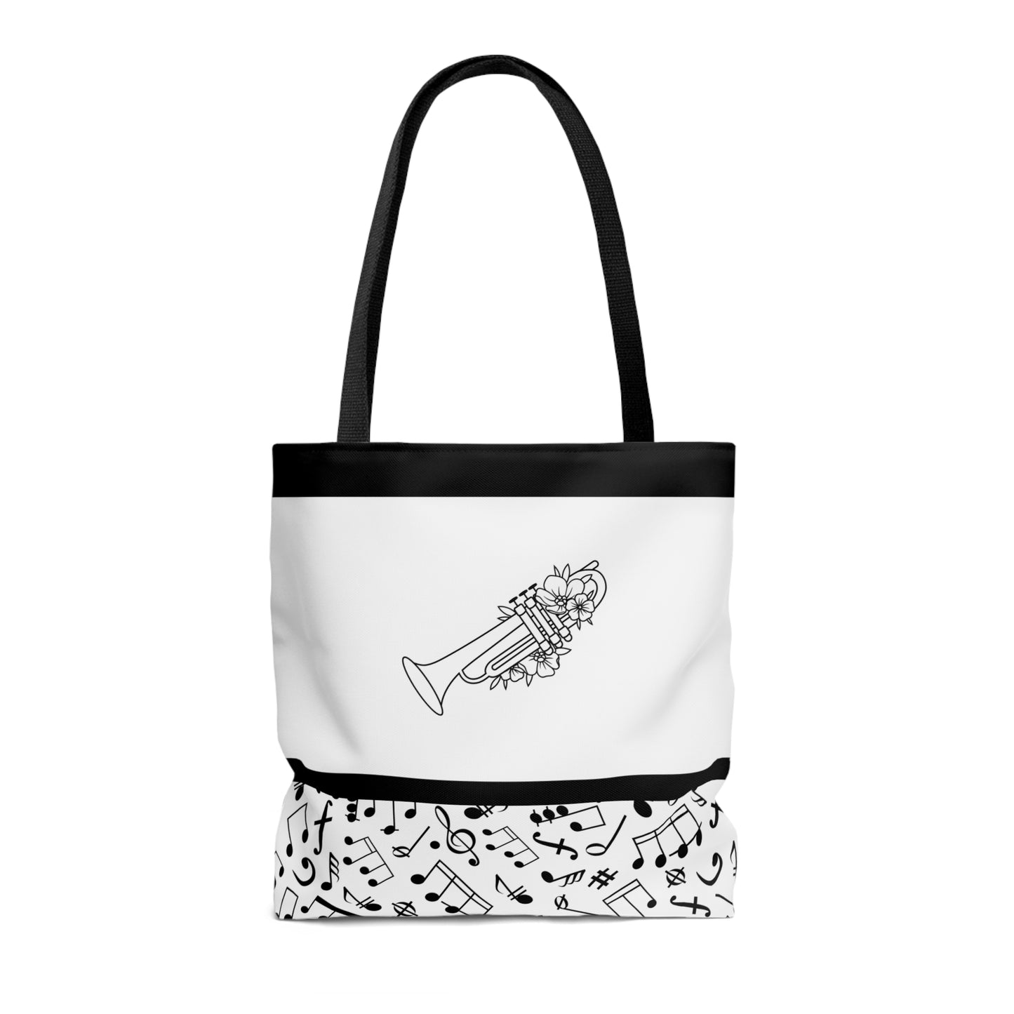 Trumpet Music Tote Bag