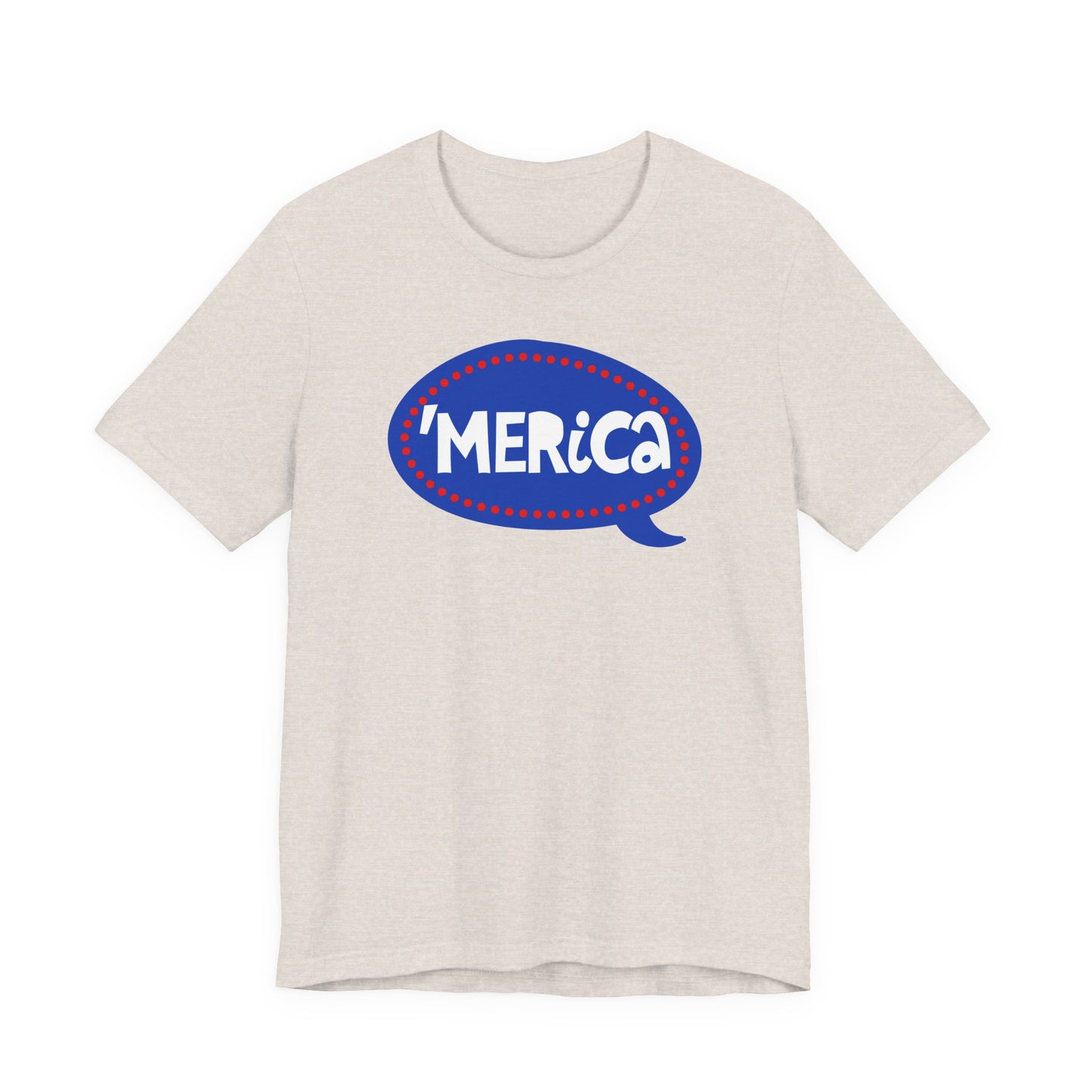 'merica Patriotic Tee — American Flag Graphic Shirt
