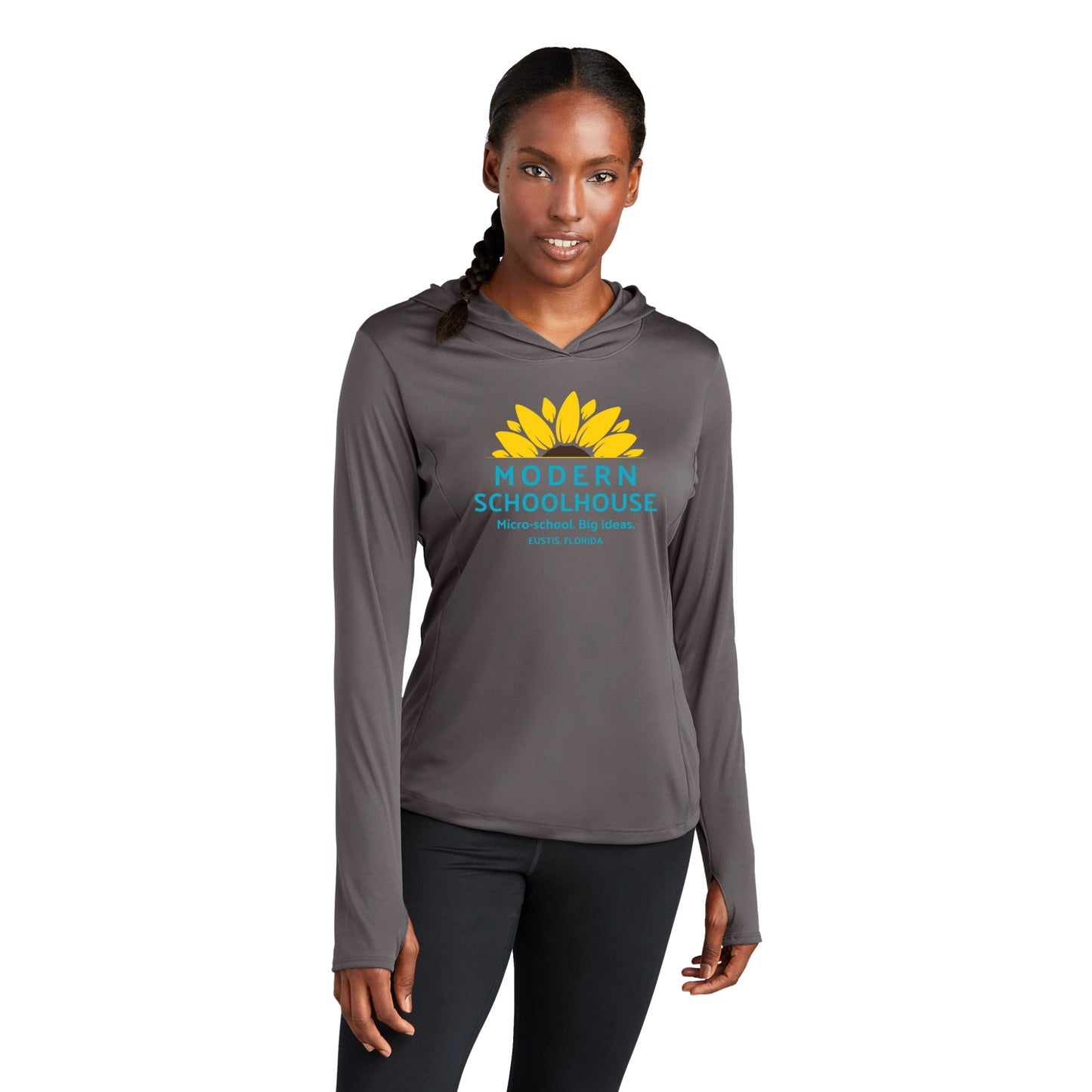 Modern Schoolhouse Sport-Tek Ladies Hooded Pullover