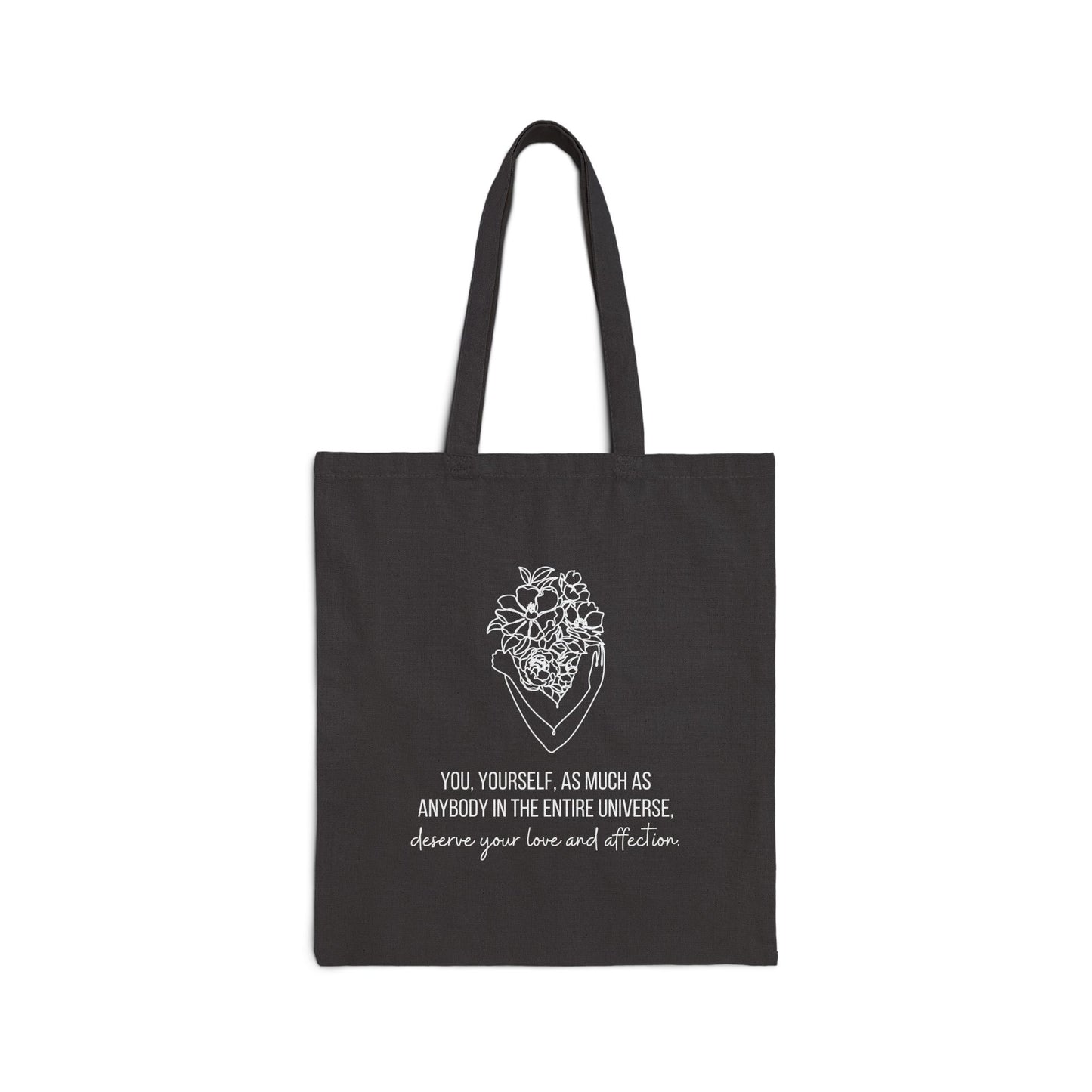 You Matter Love Cotton Canvas Tote Bag