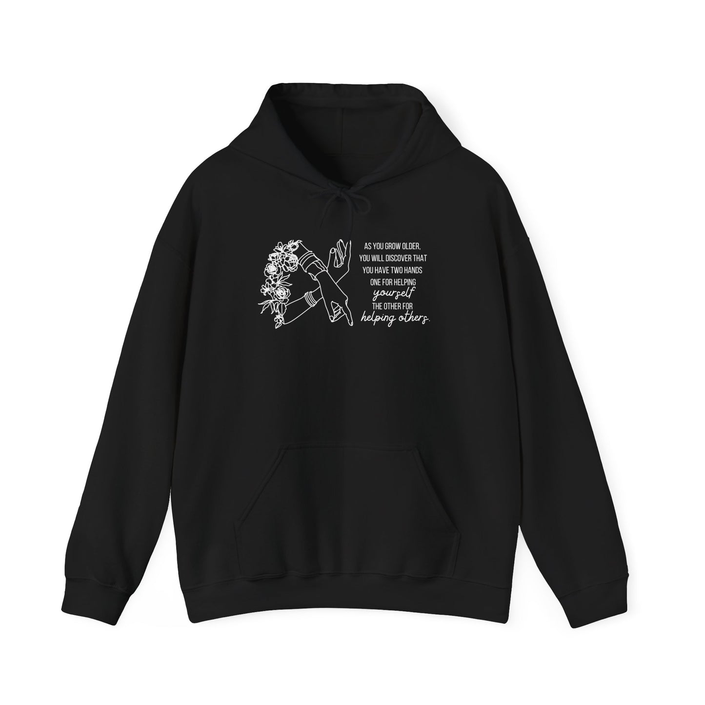 You Matter Hands Unisex Hooded Sweatshirt