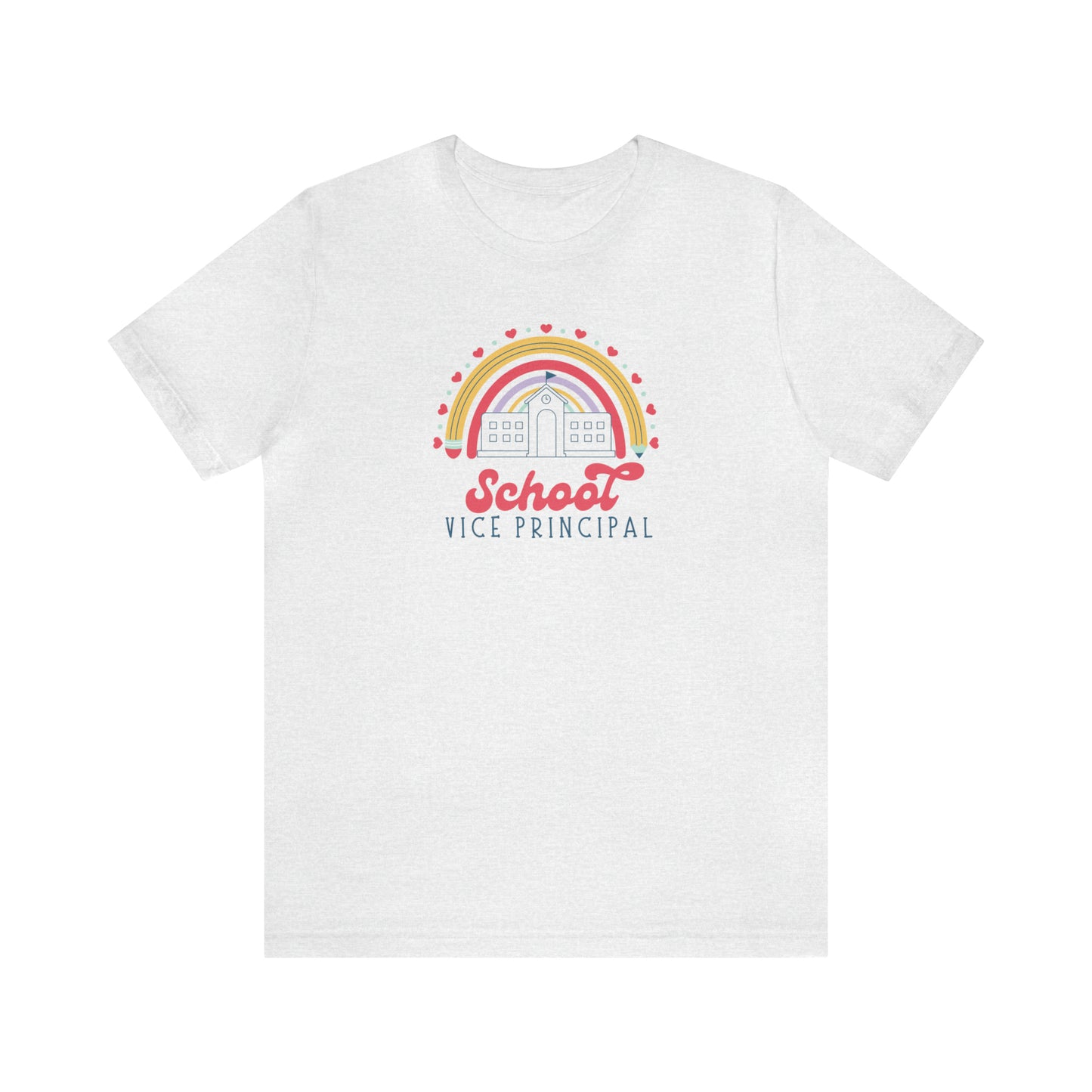 School  Vice Principal Rainbow Tee