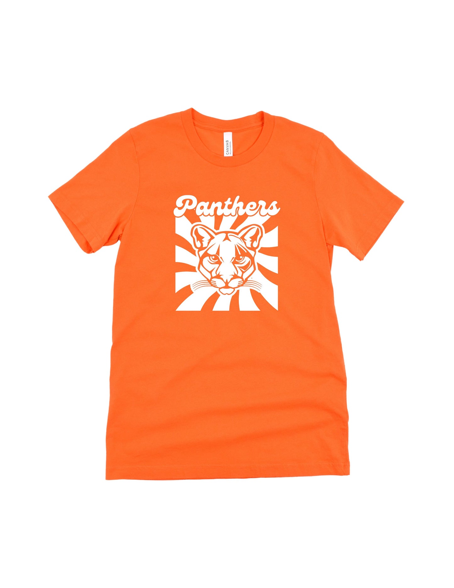 Panther Team School Pride Pattern Adult/Youth Tee