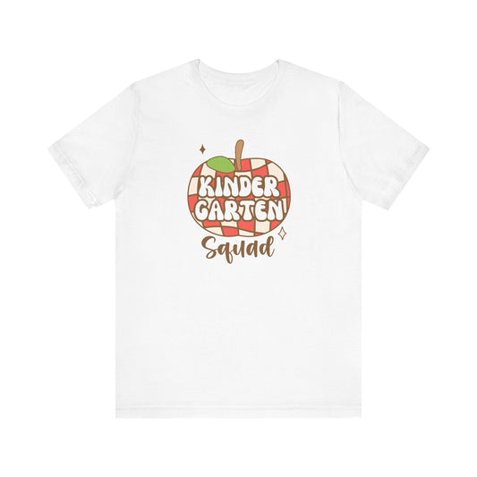 School Kindergarten Squad Retro Apple Tee