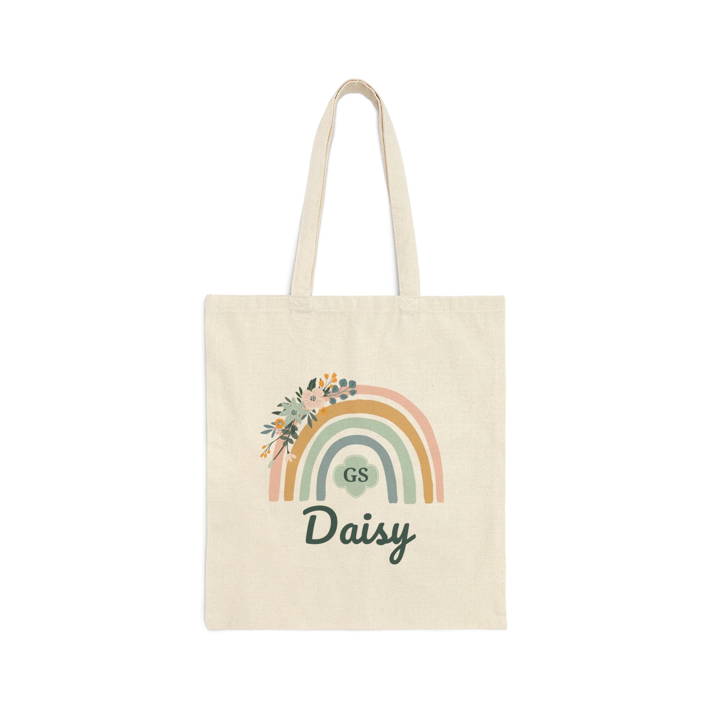 Girl Scout Daisy Cotton Canvas Tote Bag