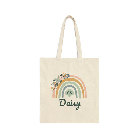 Girl Scout Daisy Cotton Canvas Tote Bag