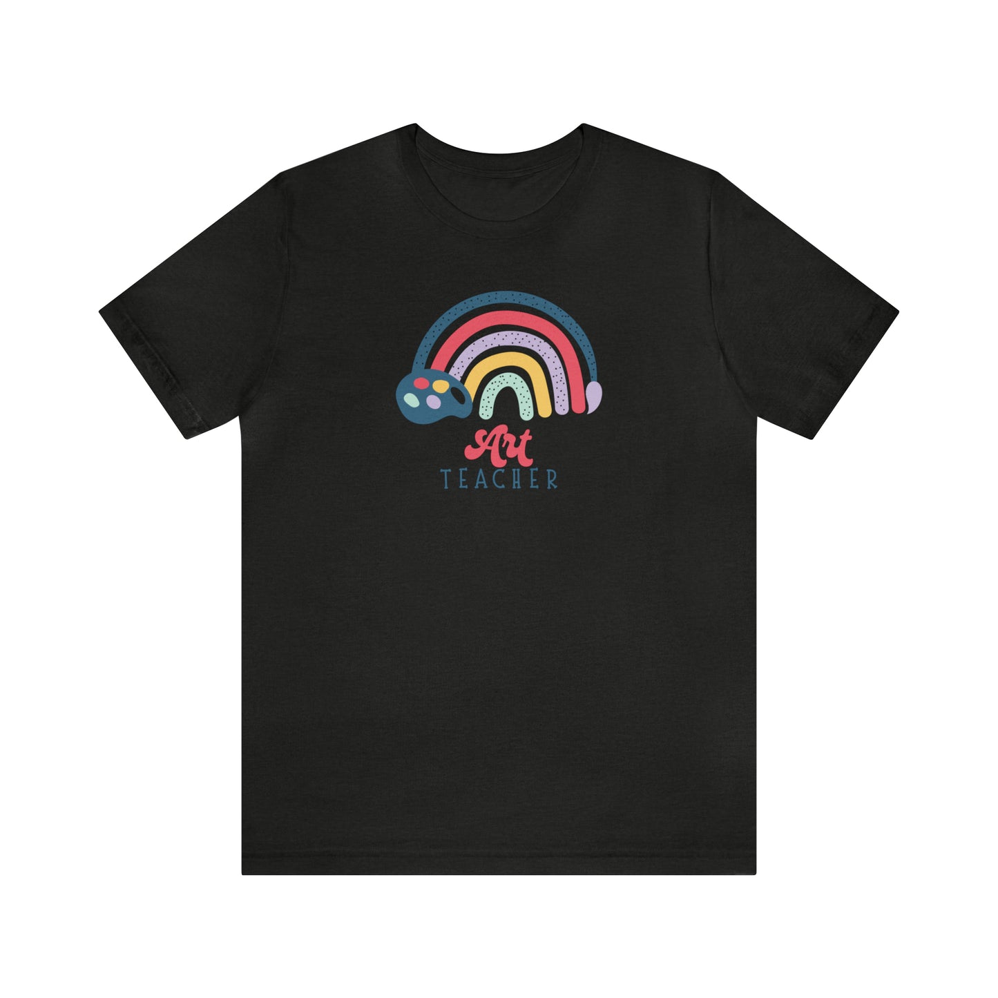 Art Teacher Rainbow Tee