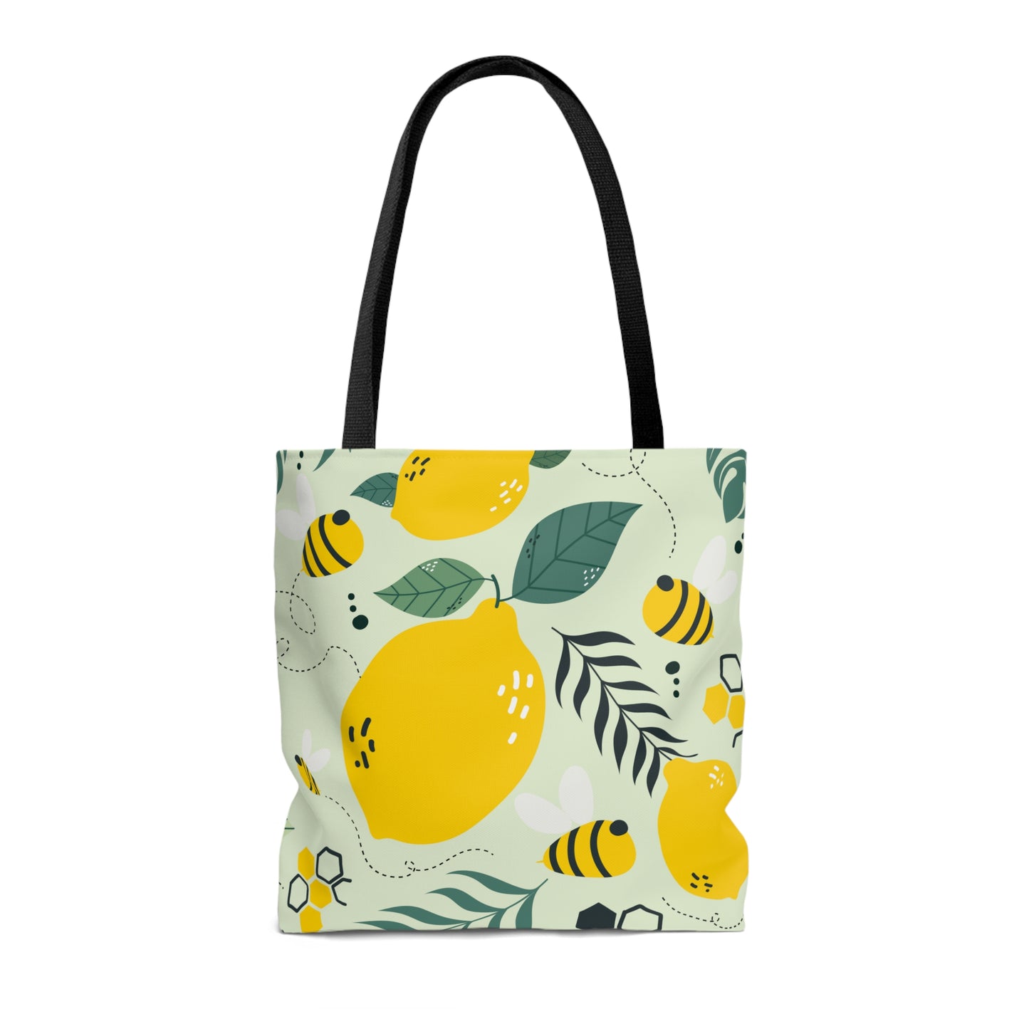 LDS Christian Scripture Church Tote Bag Bees Floral