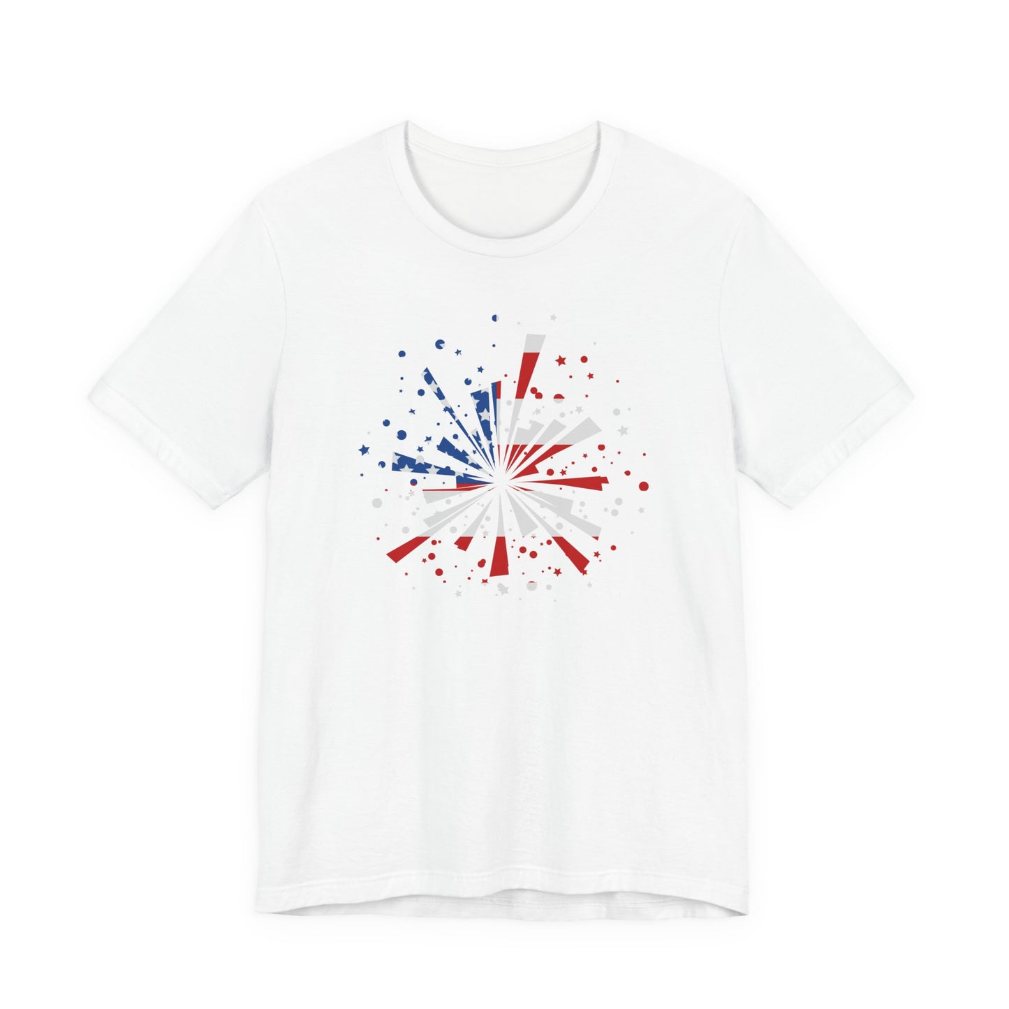 Patriotic Flag Burst T-Shirt