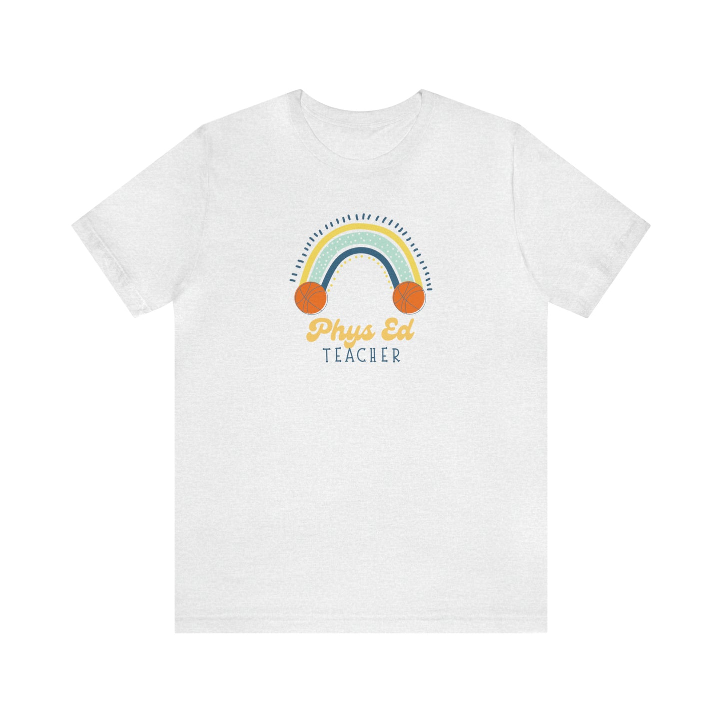 PE Teacher Rainbow Tee