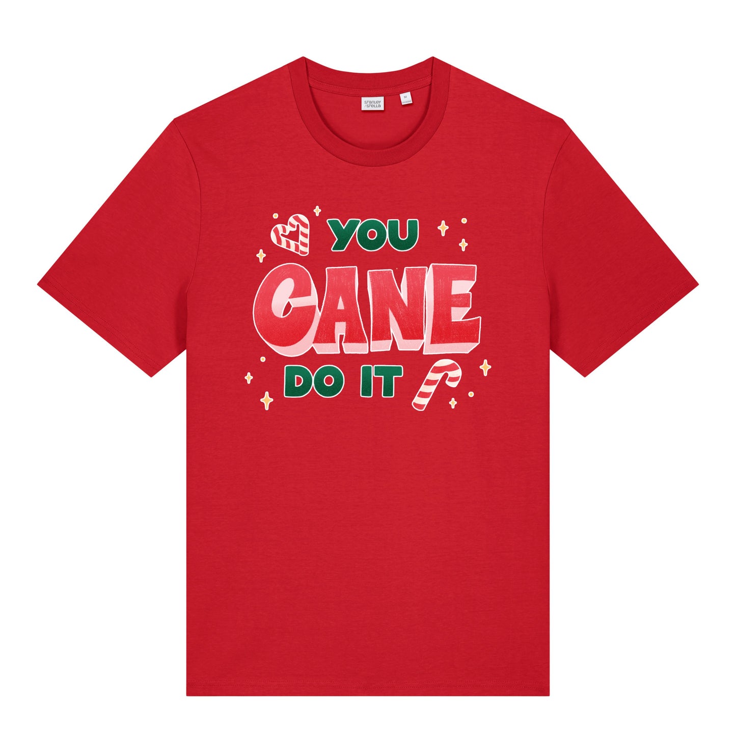 Christmas Unisex You Cane Do It Midweight  Tee