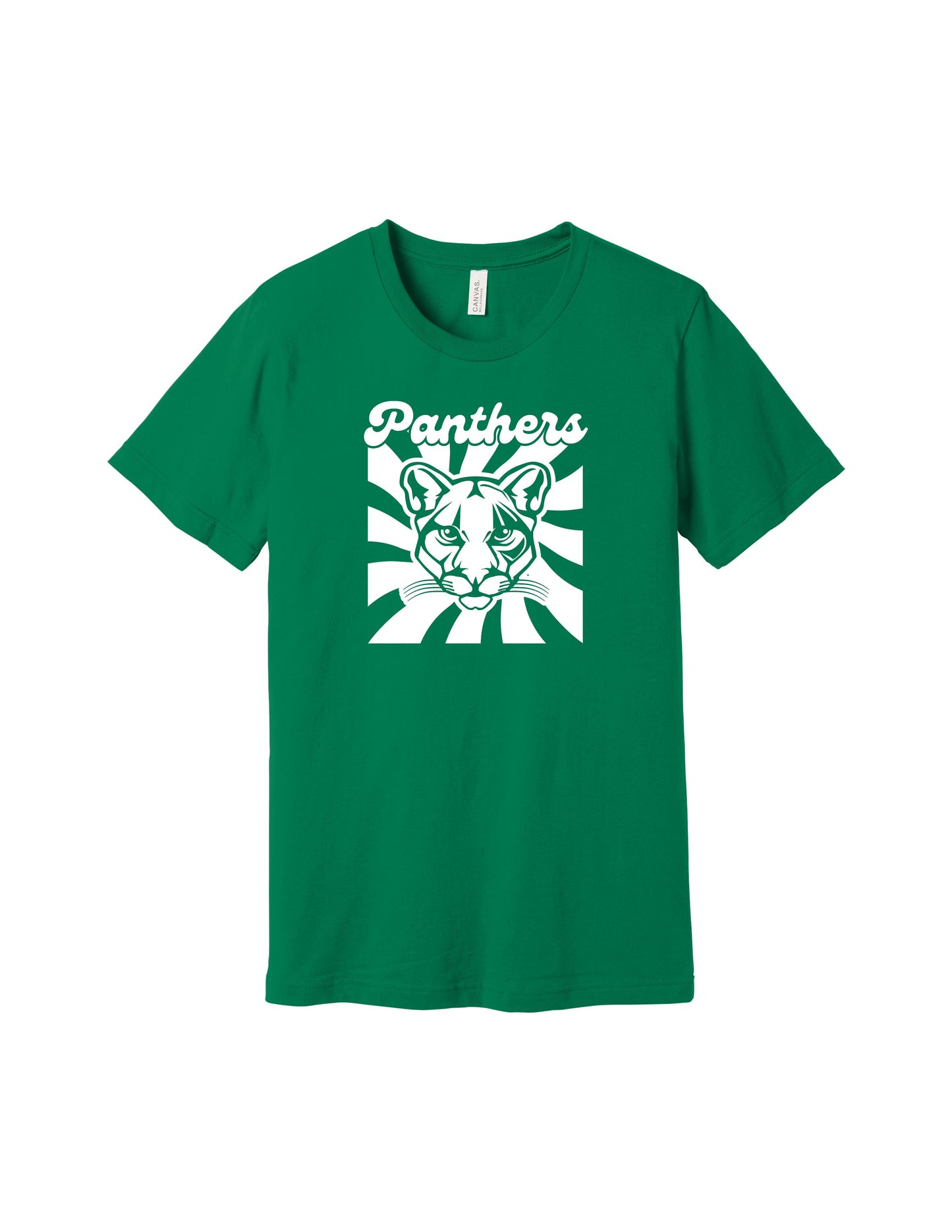 Panther Team School Pride Pattern Adult/Youth Tee